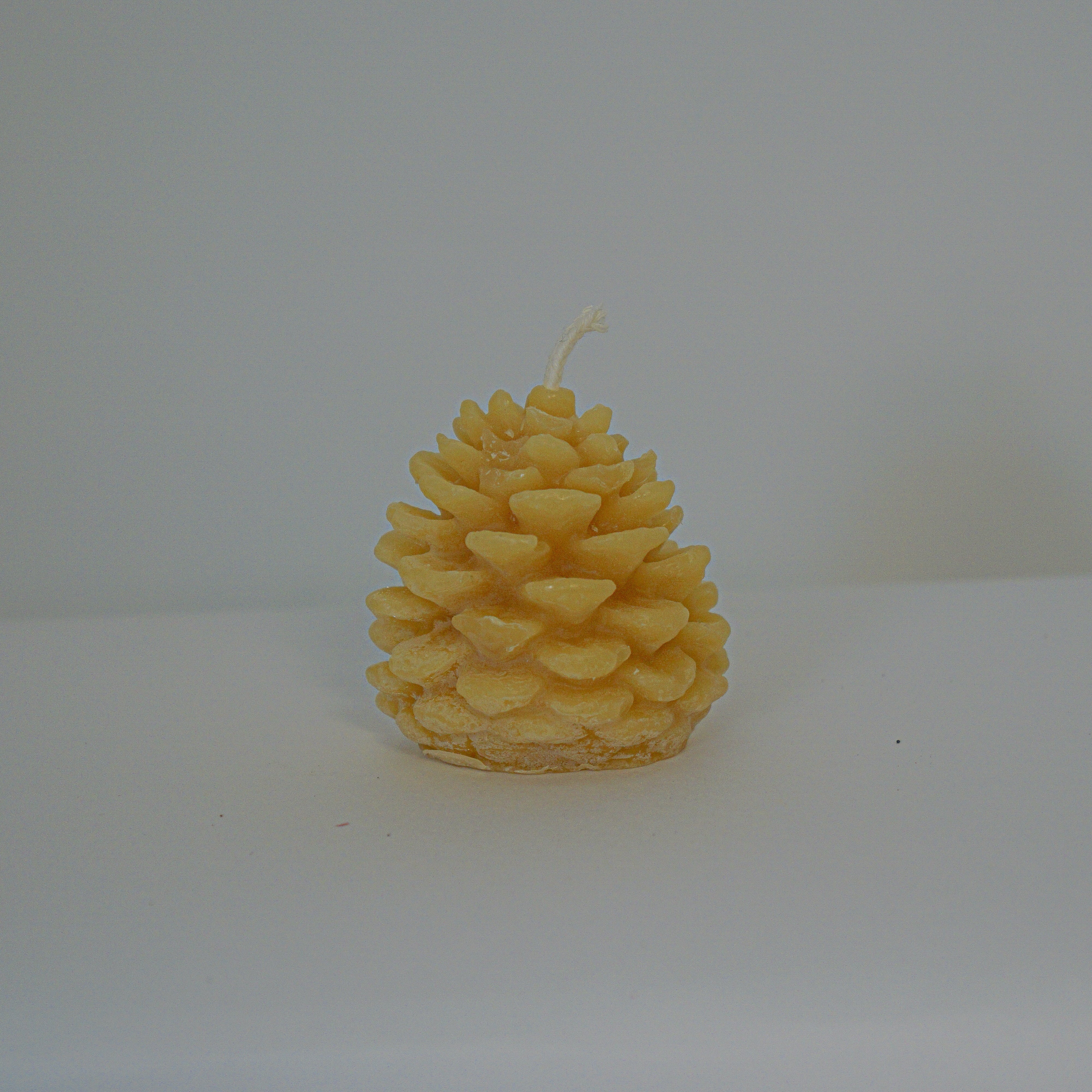 100% Montana Beeswax Pinecone Votive Candle