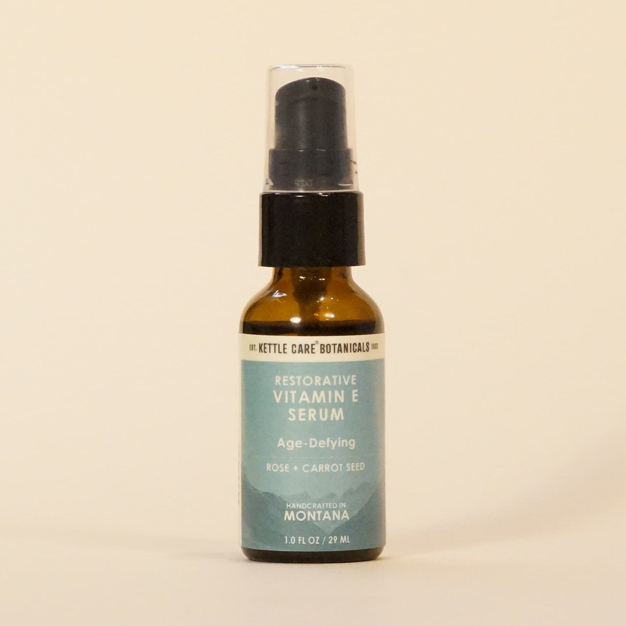 Restorative Vitamin E Serum w/ Rose + Carrot Seed, 1 fl oz