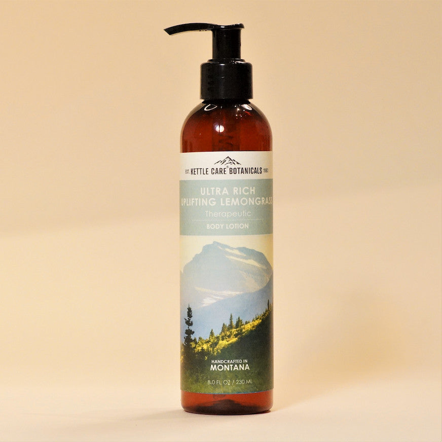 Ultra Rich Uplifting Lemongrass + Litsea Cubeba Body Lotion, 8 fl oz