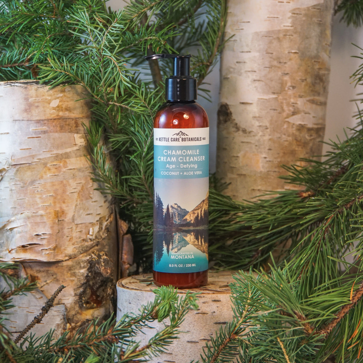 Chamomile Cream Cleanser w/ Coconut + Aloe Vera, 8 fl oz