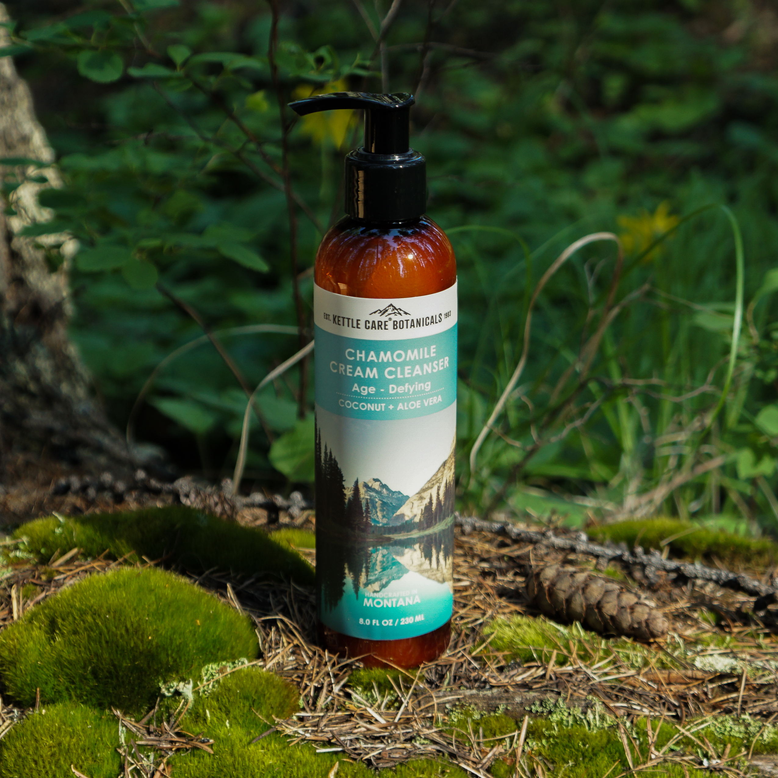 Chamomile Cream Cleanser w/ Coconut + Aloe Vera, 8 fl oz