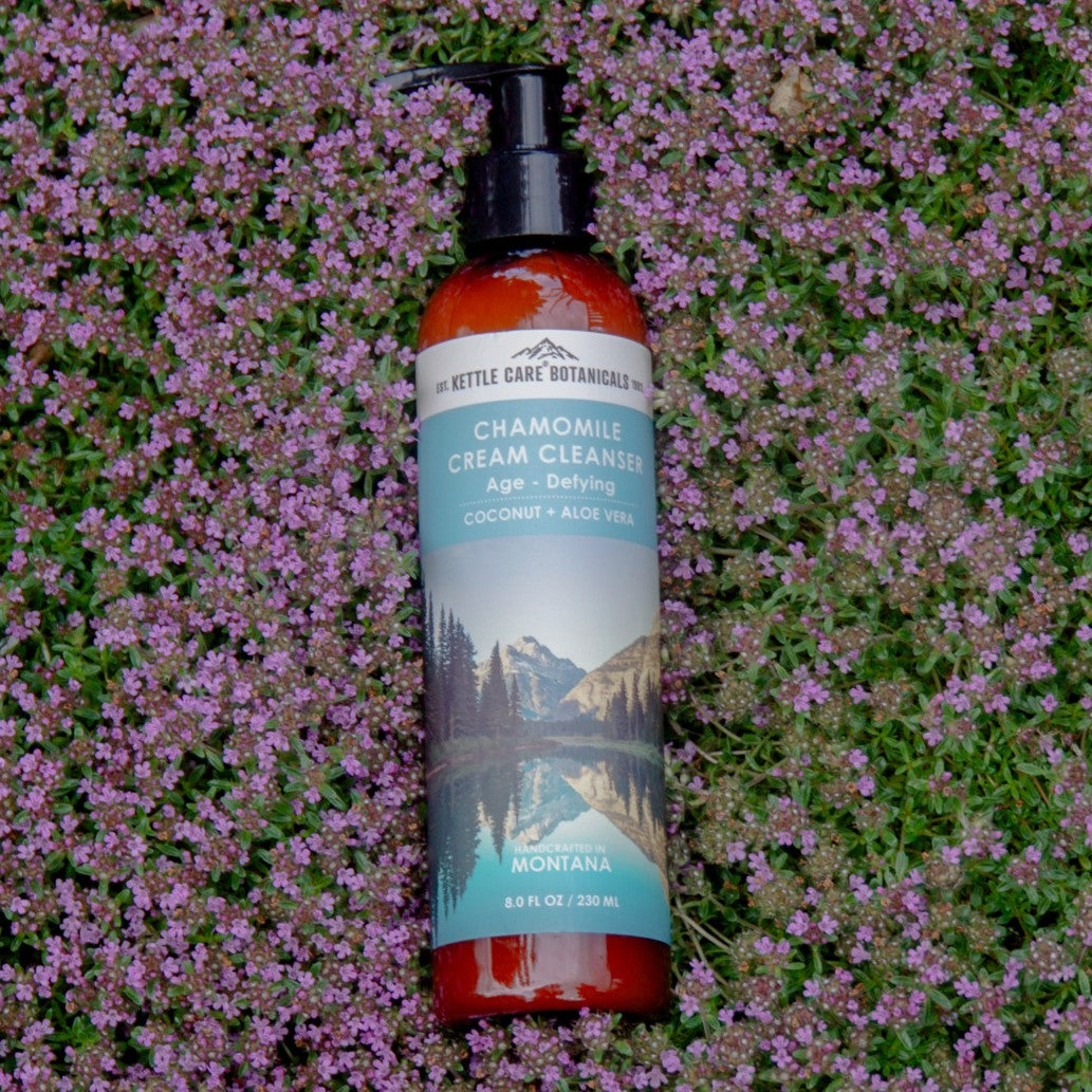 Chamomile Cream Cleanser w/ Coconut + Aloe Vera, 8 fl oz