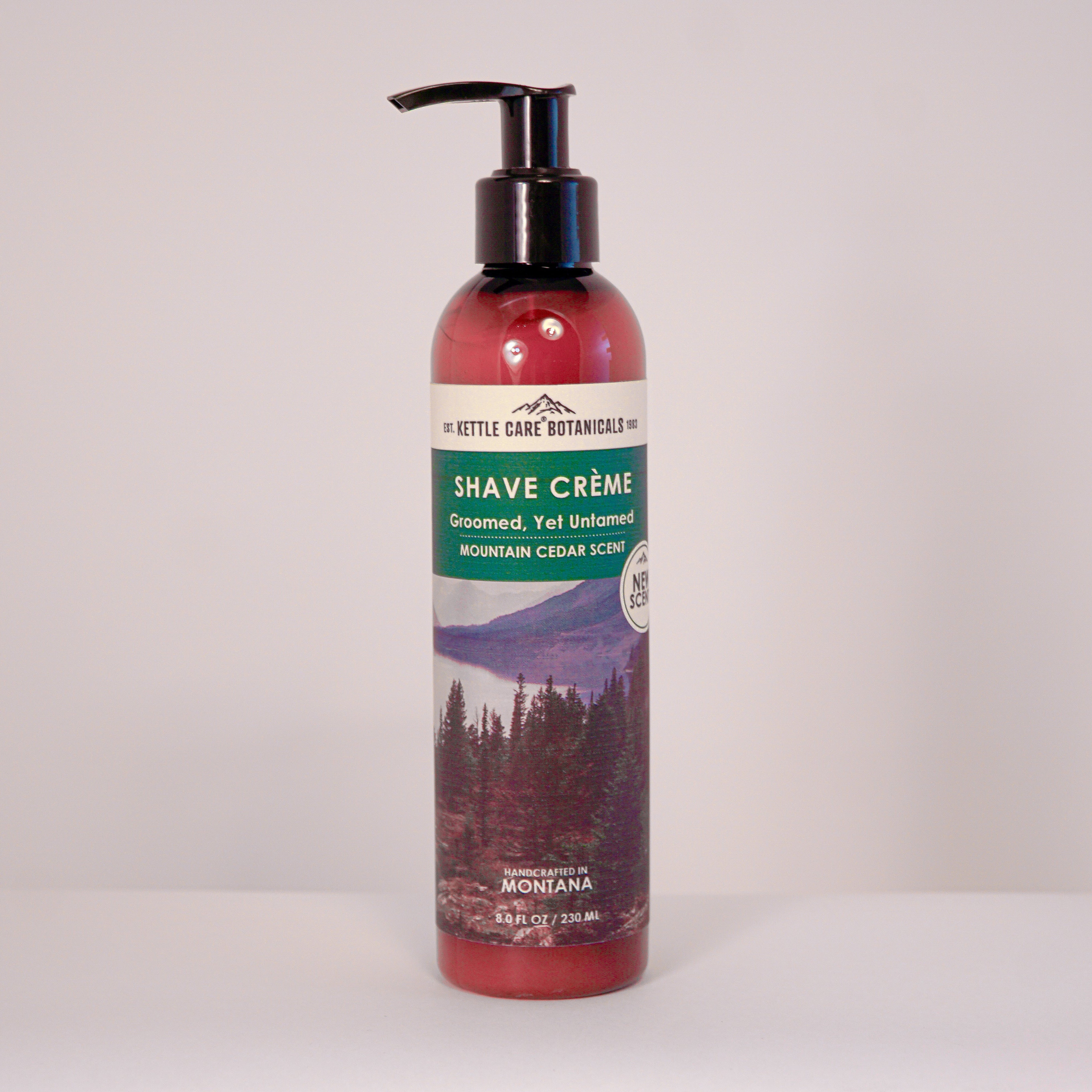 Shave Crème - Mountain Cedar Scent, 8 fl oz