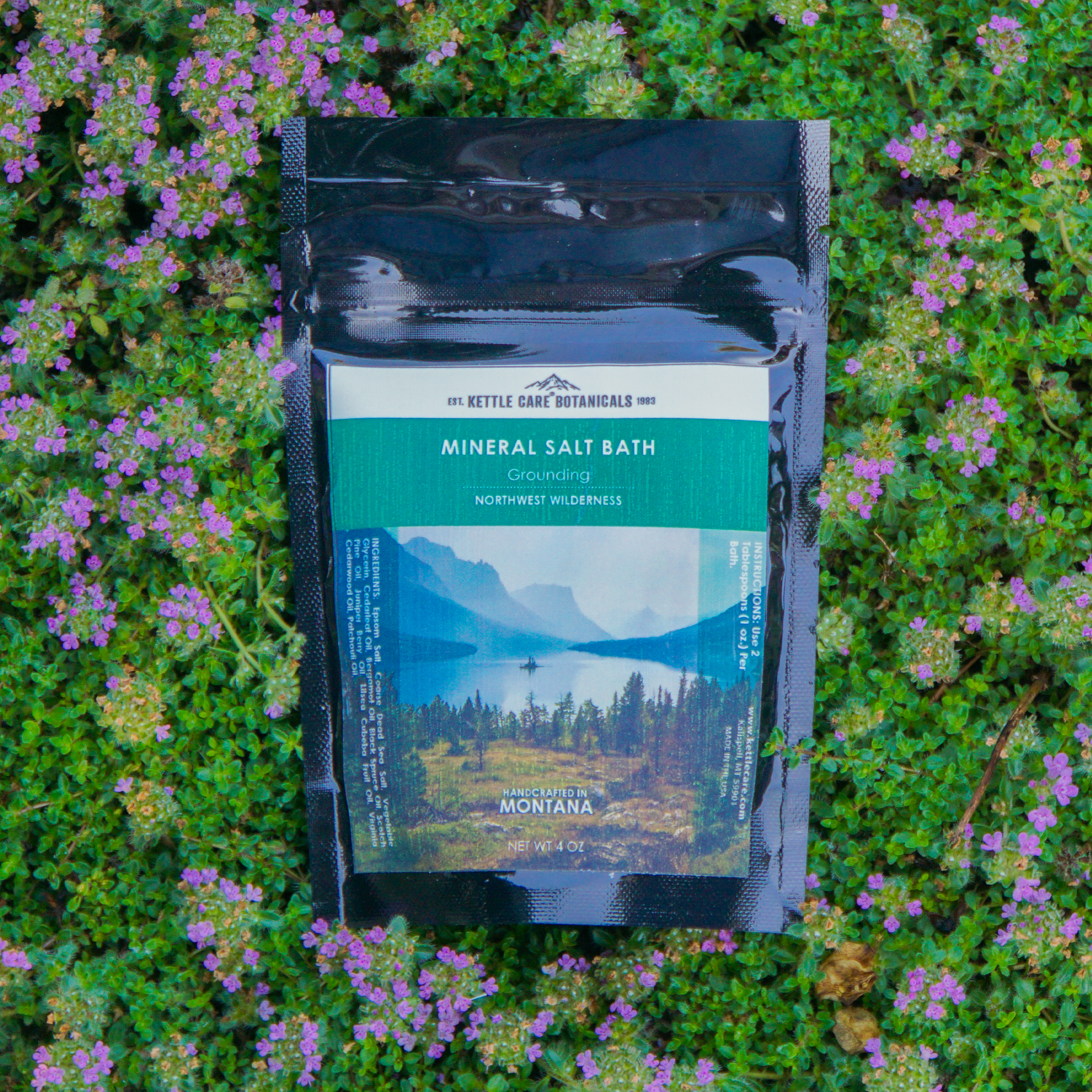 Grounding Northwest Wilderness Mineral Salt Bath, 4 oz