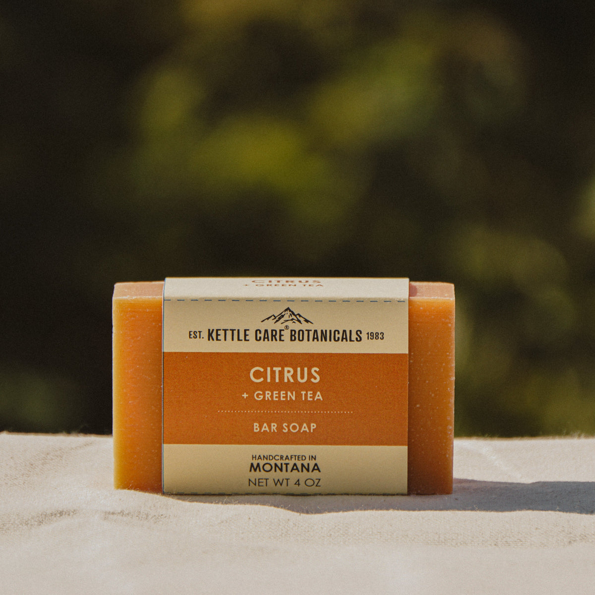 Citrus + Green Tea Bar Soap, 4oz