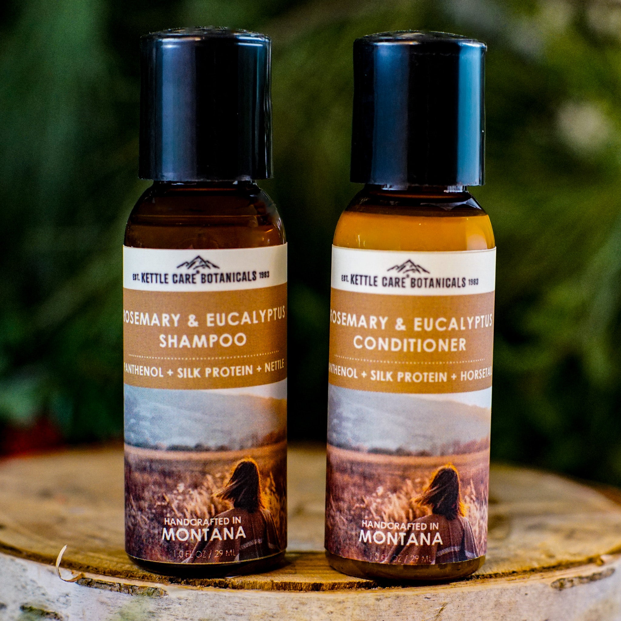 MINI SET 1 oz Rosemary & Eucalyptus Haircare Duo
