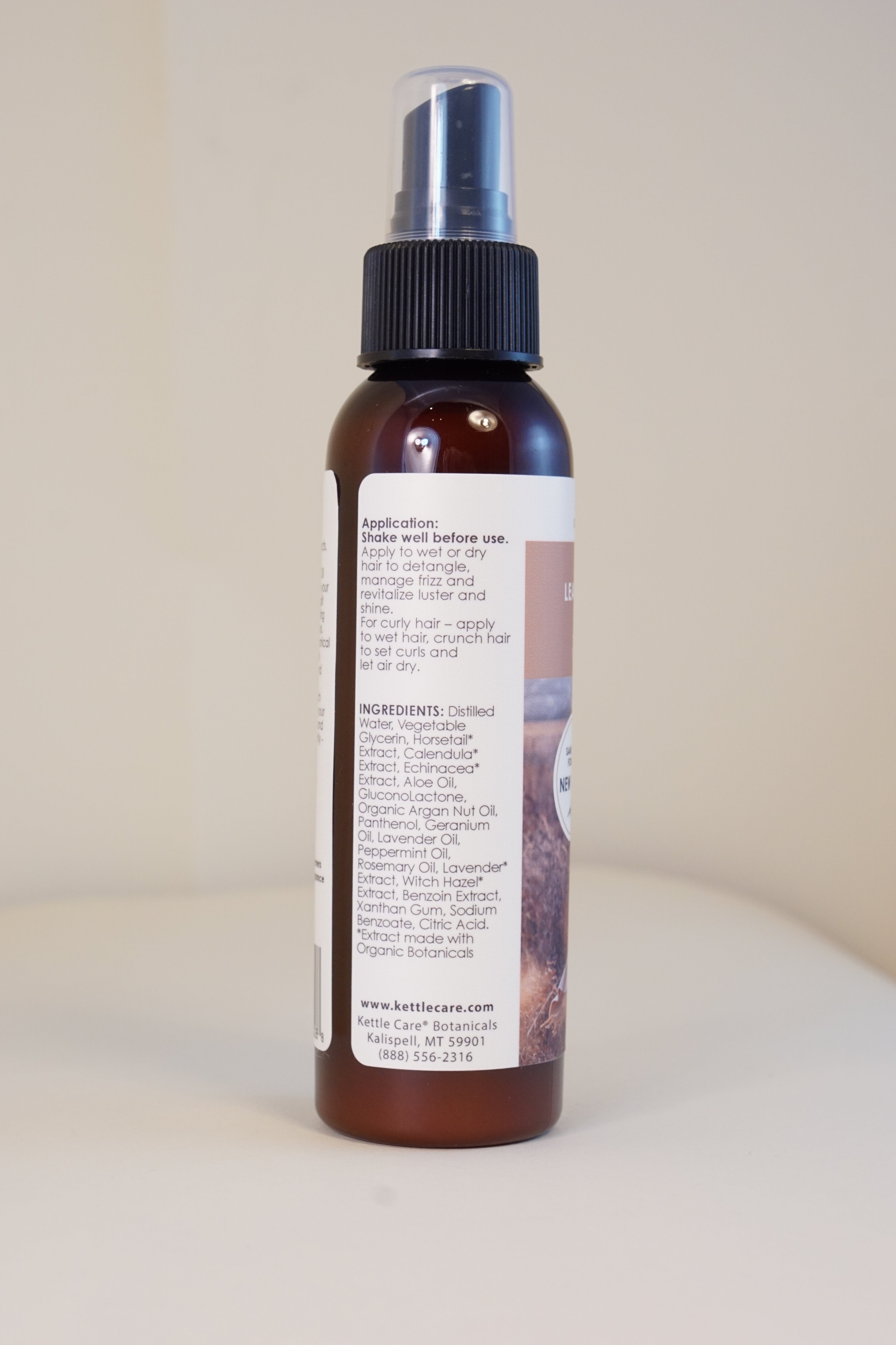 Natural Leave-In Conditioner - Detangle & Defrizz, 4 fl oz.