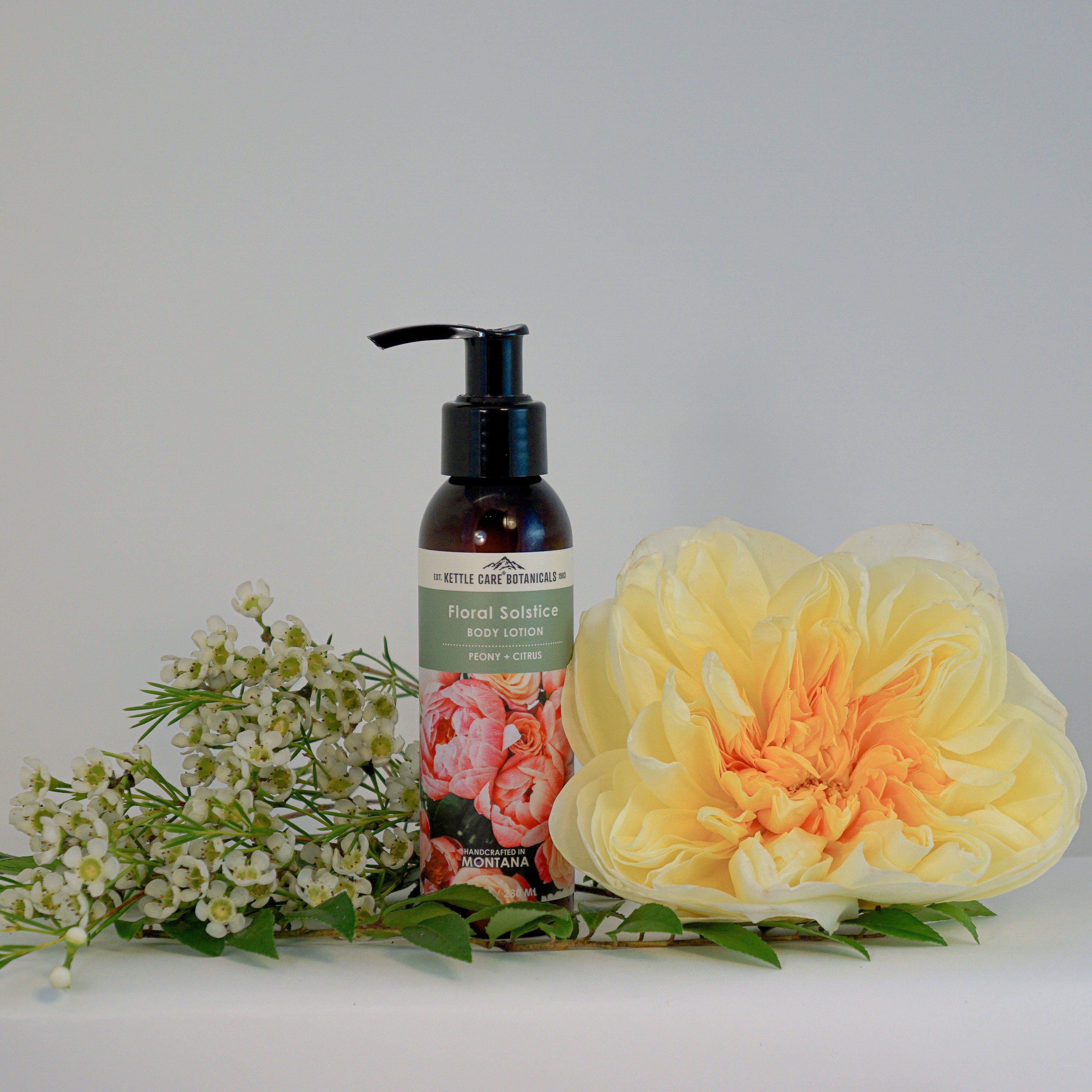 Floral Solstice Body Lotion with Peony + Citrus, 4oz - Limited Edition