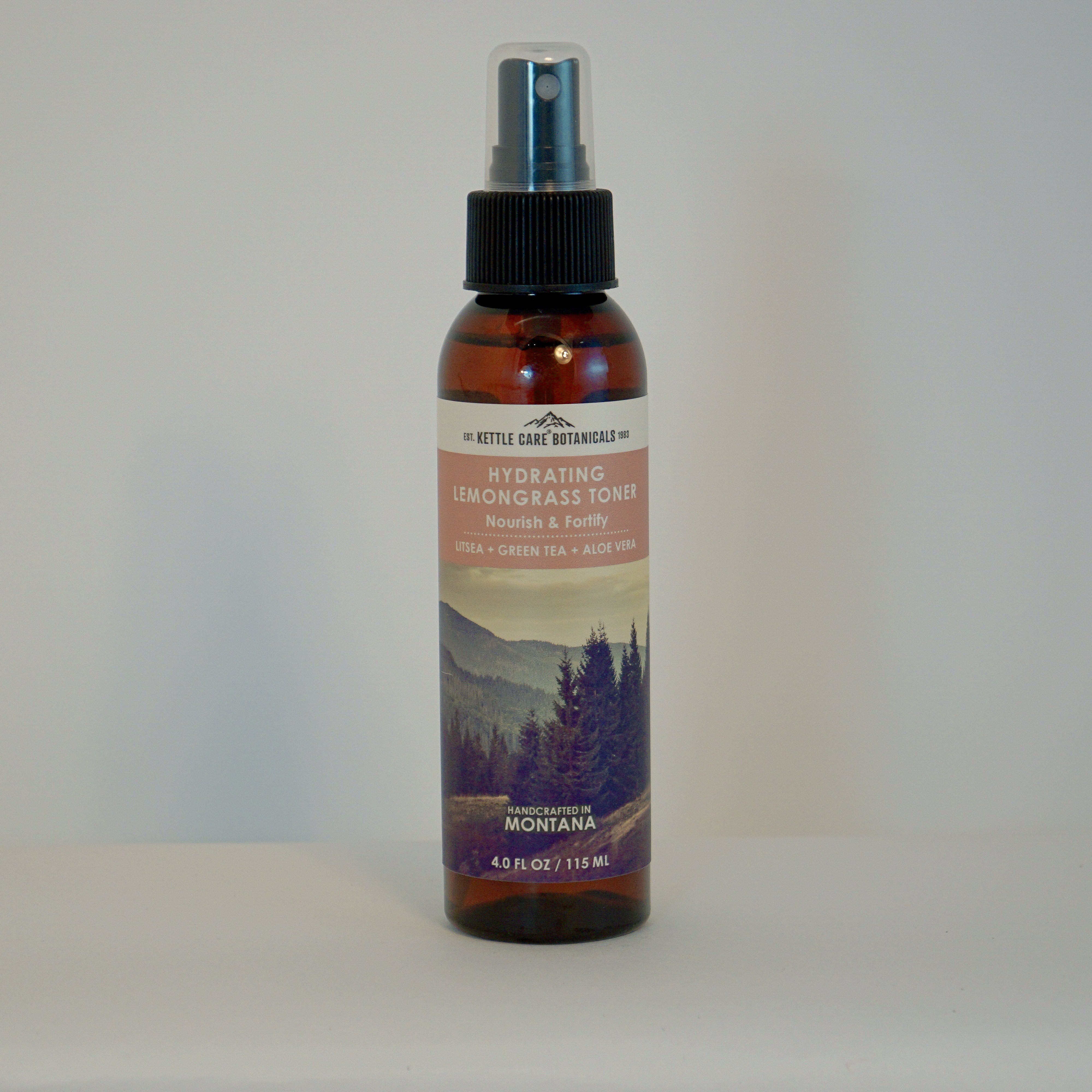 Hydrating Lemongrass Toner with Litsea Cubeba, 4 fl oz