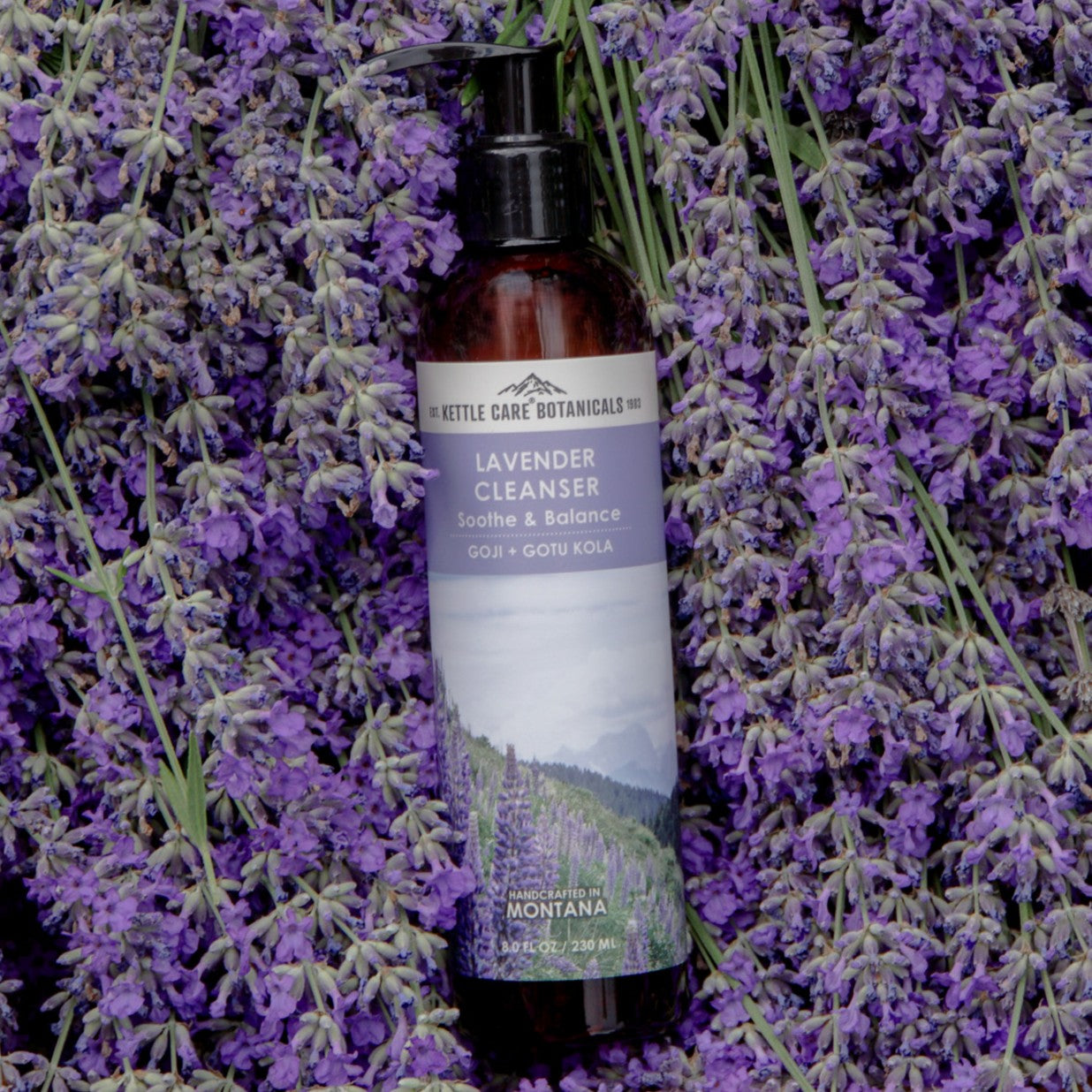 Lavender Cleanser with Goji + Gotu Kola, 8 fl oz