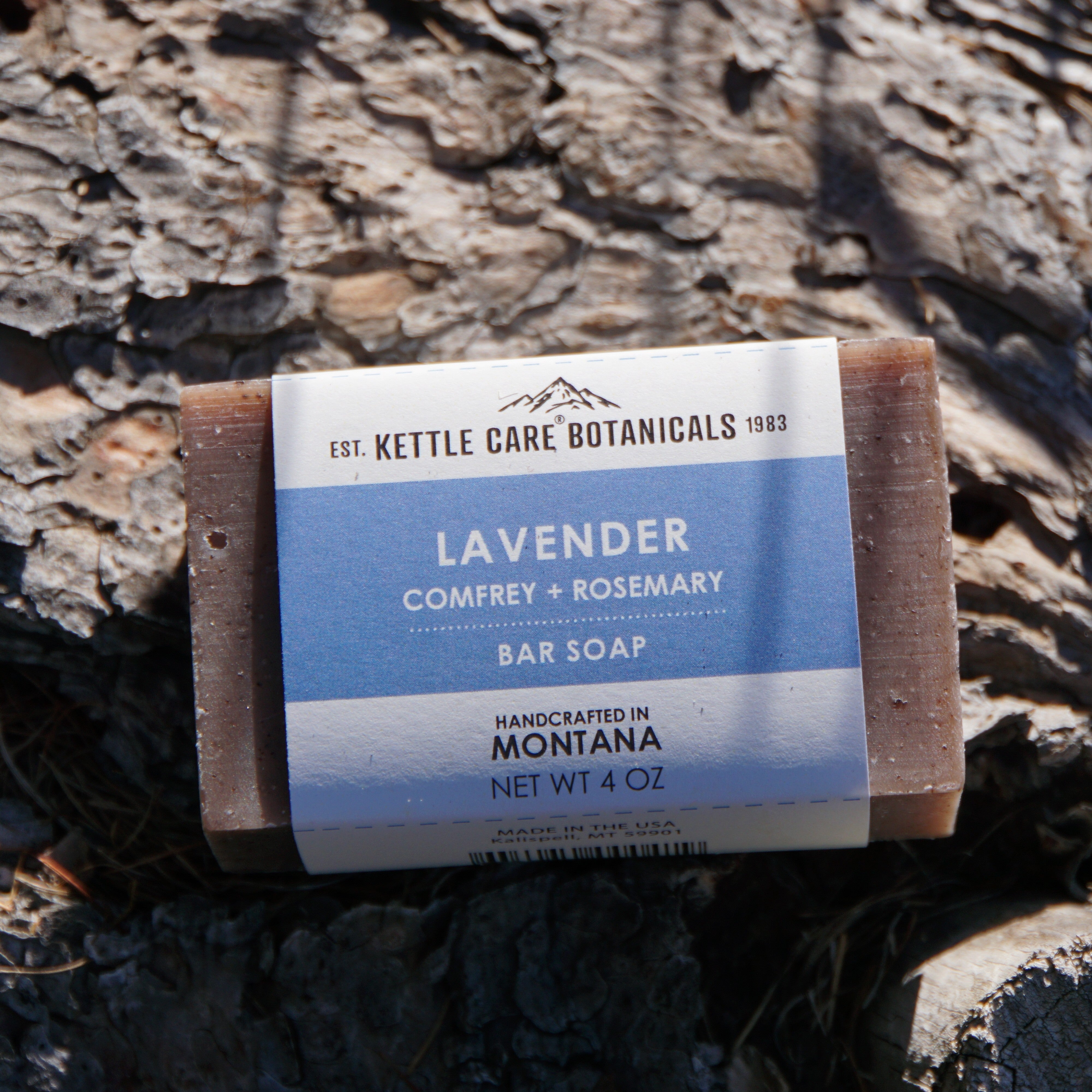 Lavender + Comfrey Bar Soap, 4 oz