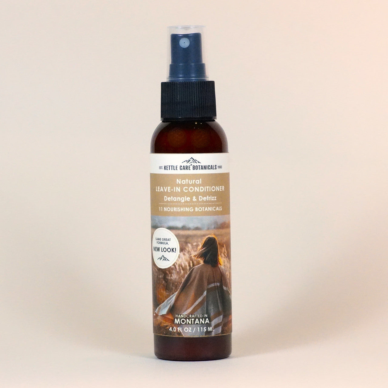 Natural Leave-In Conditioner - Detangle & Defrizz, 4 fl oz.