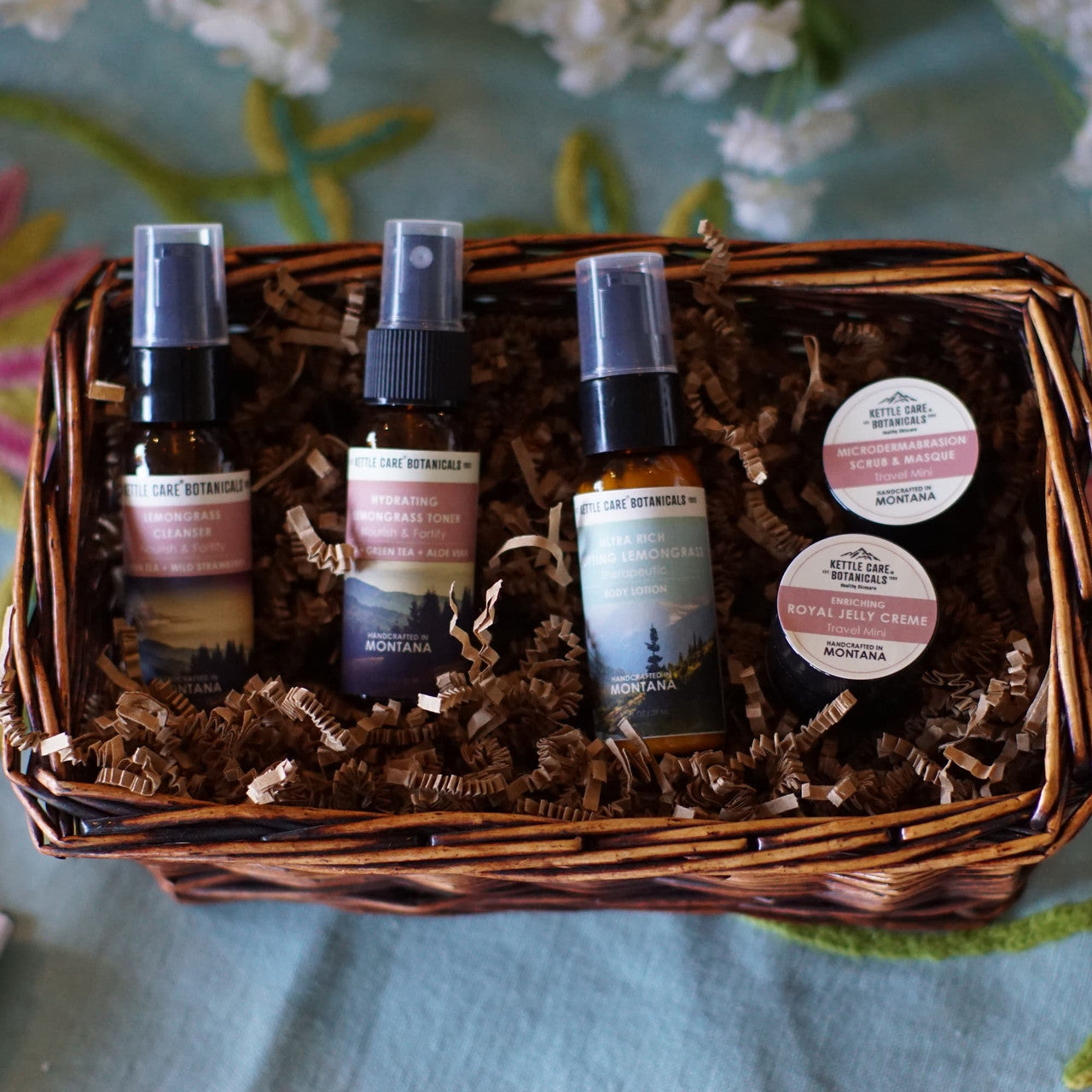 Nourish & Fortify Skincare Travel Kit - Lovely Stocking Stuffer