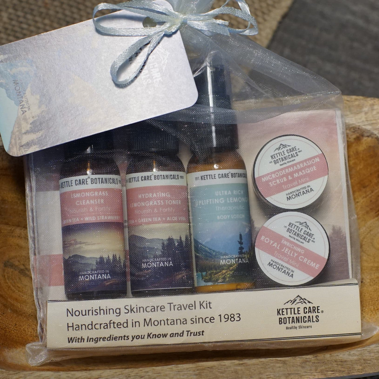 Nourish & Fortify Skincare Travel Kit - Lovely Stocking Stuffer