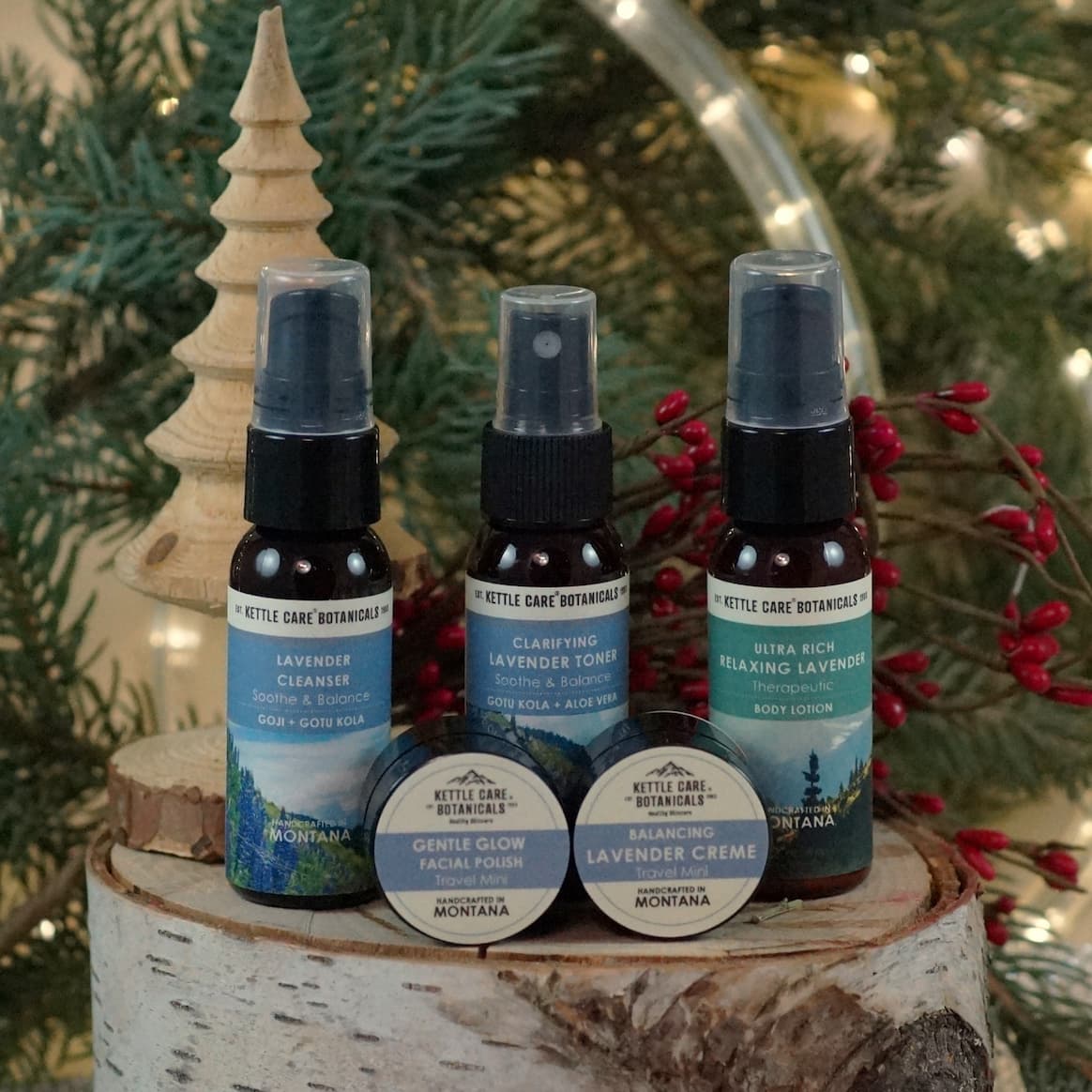 Soothe & Balance Skincare Travel Kit - Lovely Stocking Stuffer