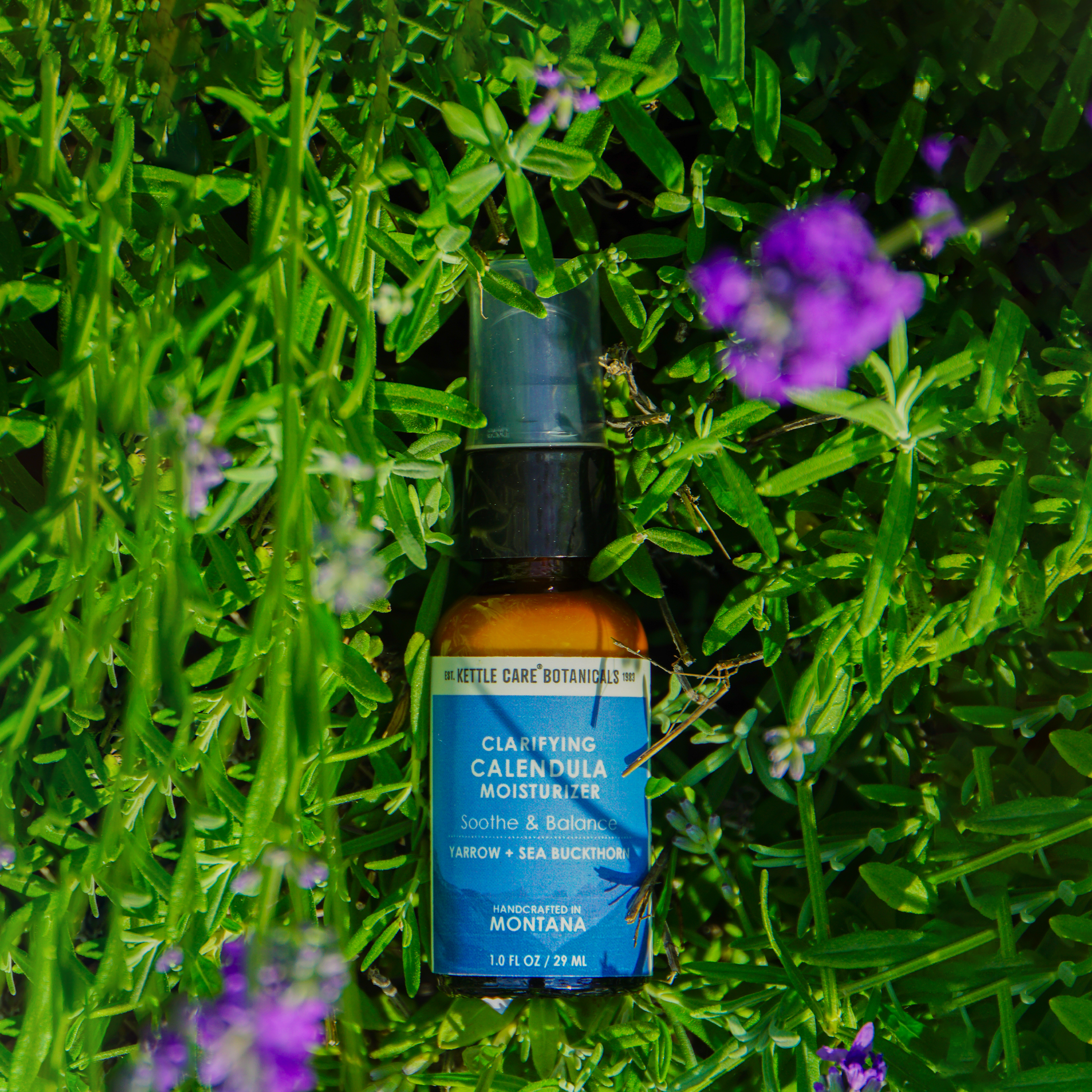 Clarifying Calendula Moisturizer with Yarrow + Sea Buckthorn, 1 fl oz