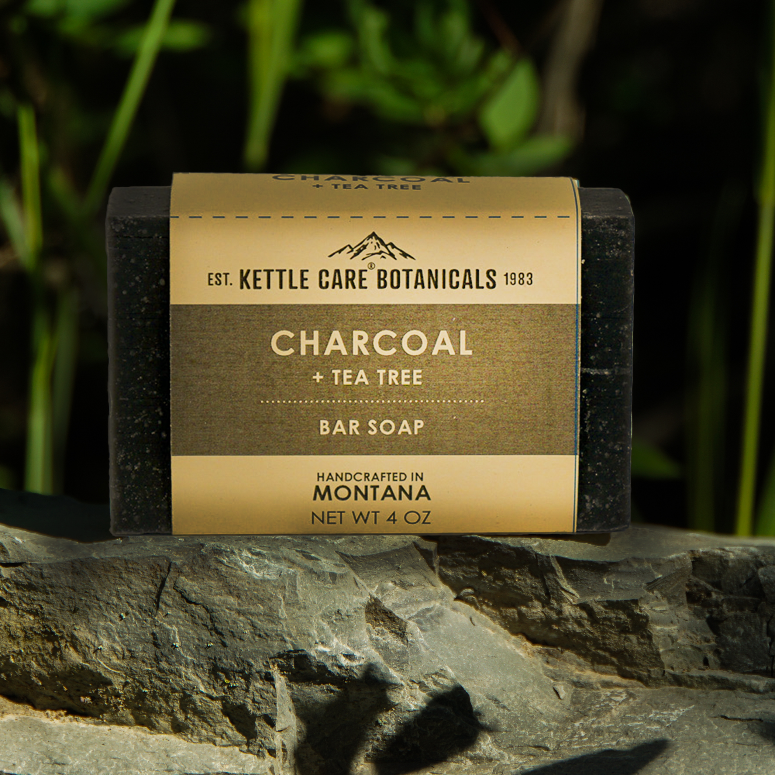 Charcoal + Tea Tree Bar Soap, 4 oz