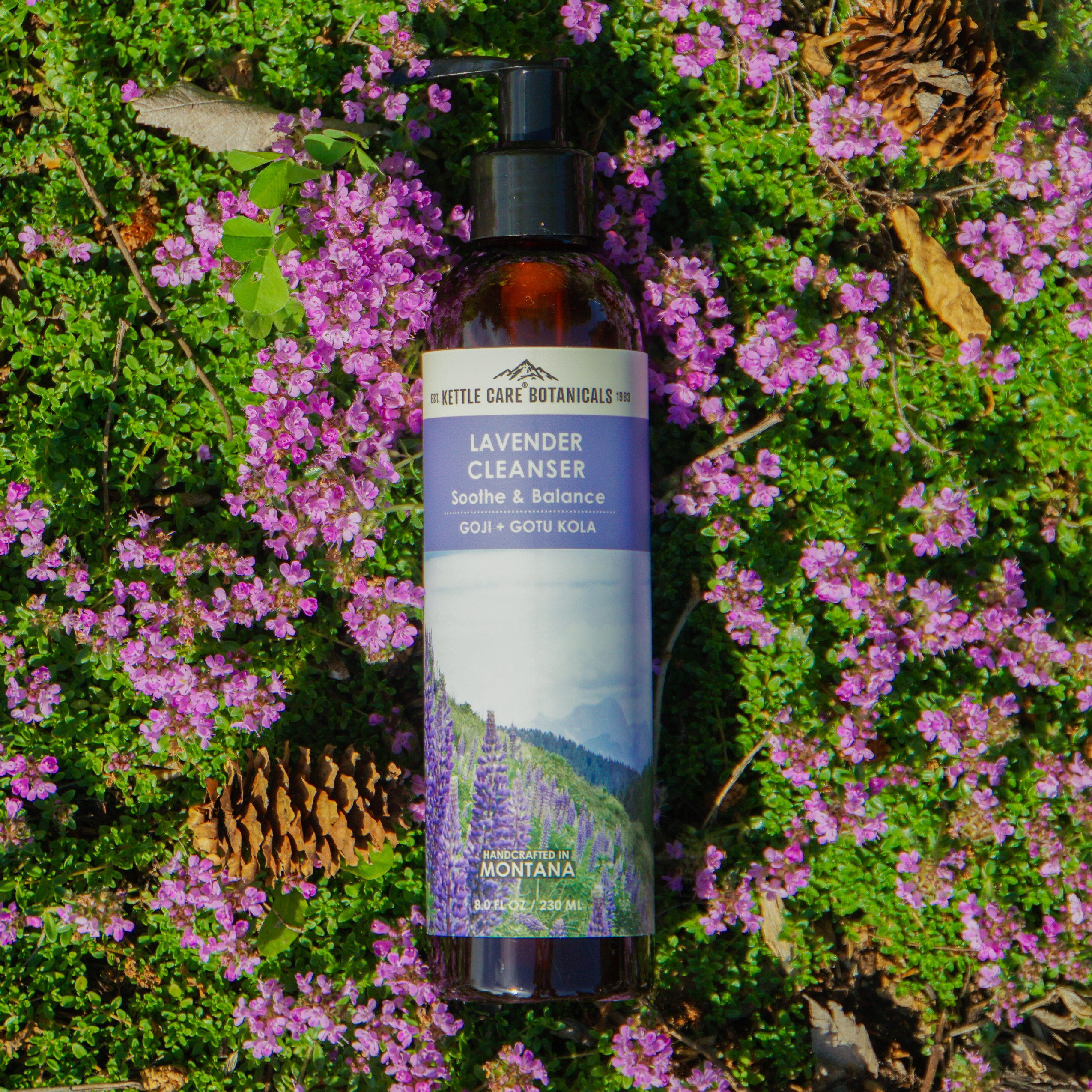 Lavender Cleanser with Goji + Gotu Kola, 8 fl oz