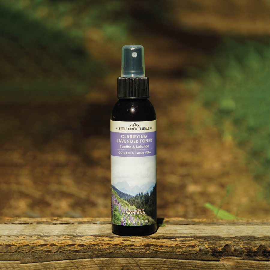 Clarifying Lavender Toner with Goji Berry + Gotu Kola + Aloe Vera, 4 fl oz