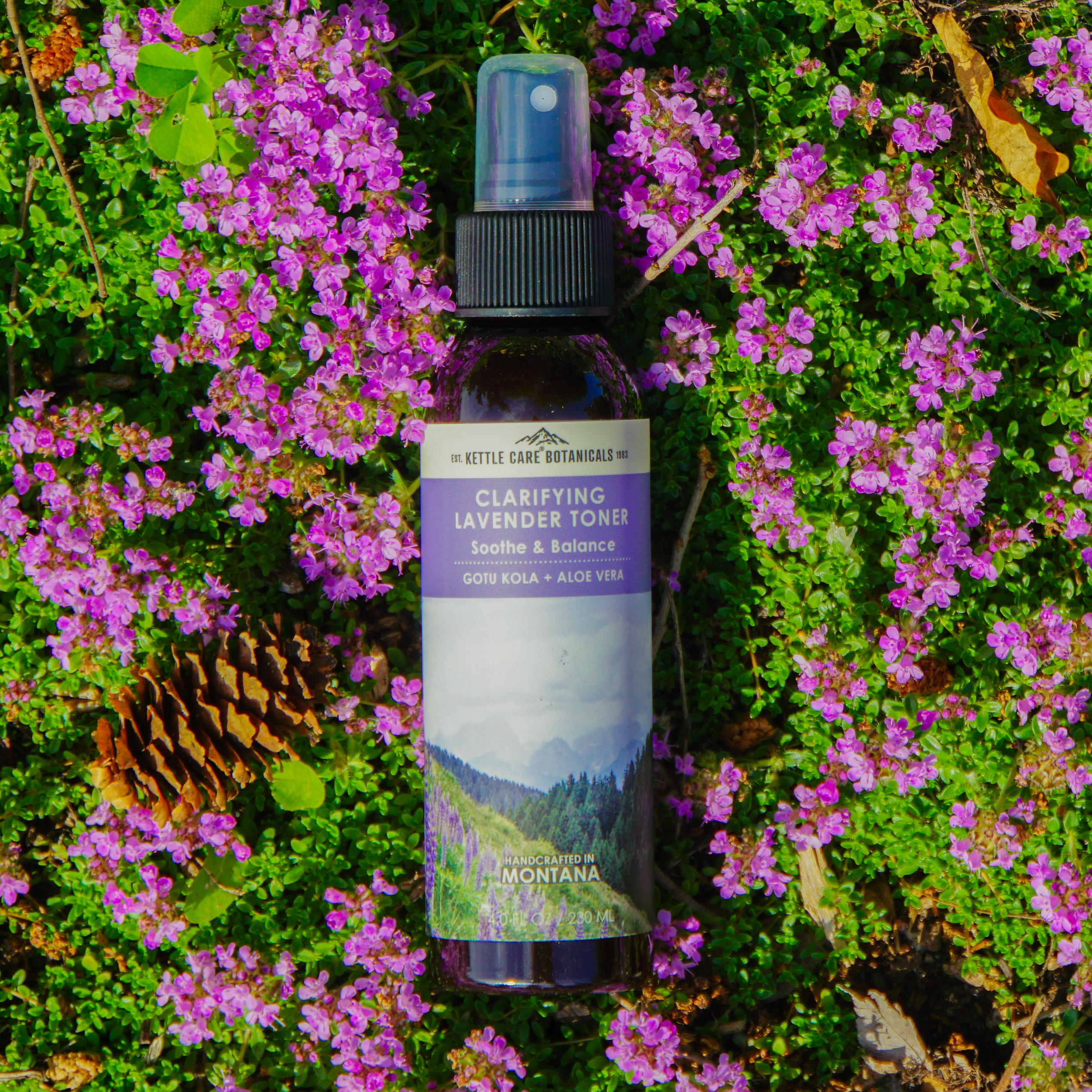 Clarifying Lavender Toner with Goji Berry + Gotu Kola + Aloe Vera, 4 fl oz