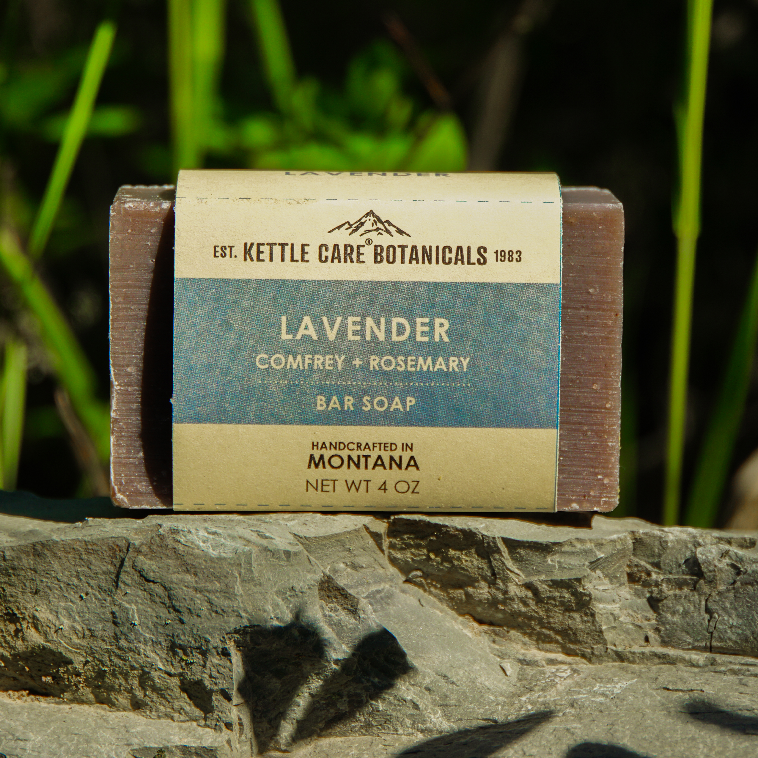 Lavender + Comfrey Bar Soap, 4 oz