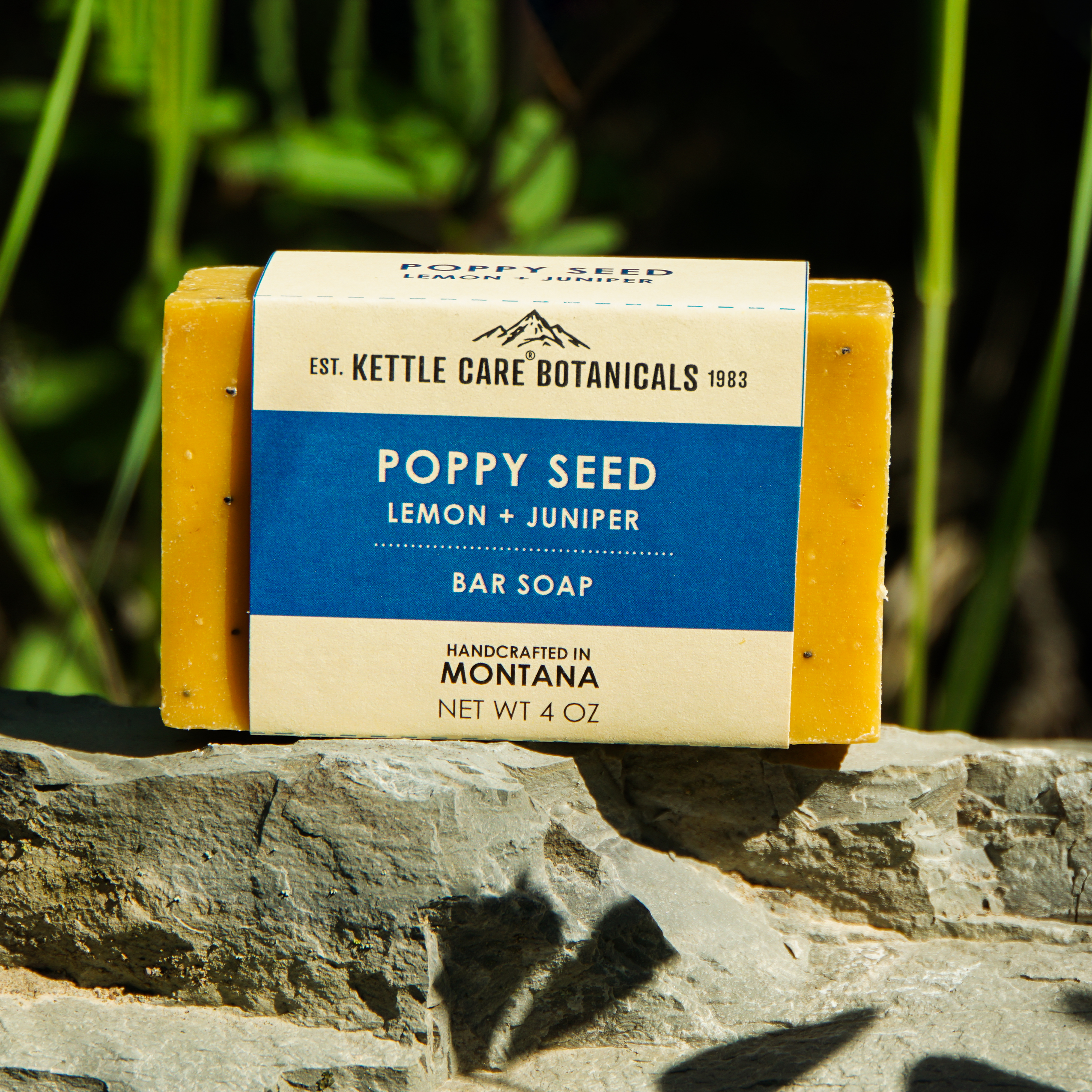 Lemon Poppy Seed Bar Soap, 4 oz