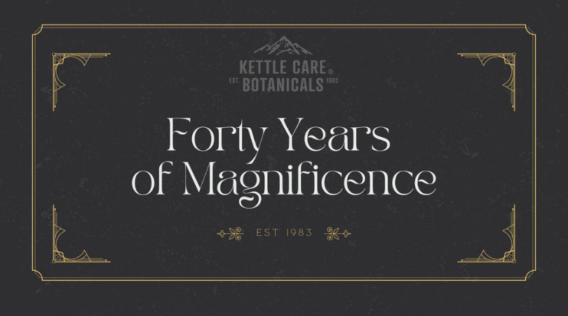 40 Years of Kettle Care Magic