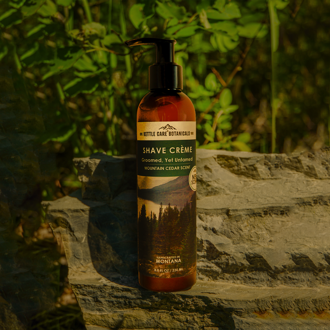 Shave Crème - Mountain Cedar Scent, 8 fl oz
