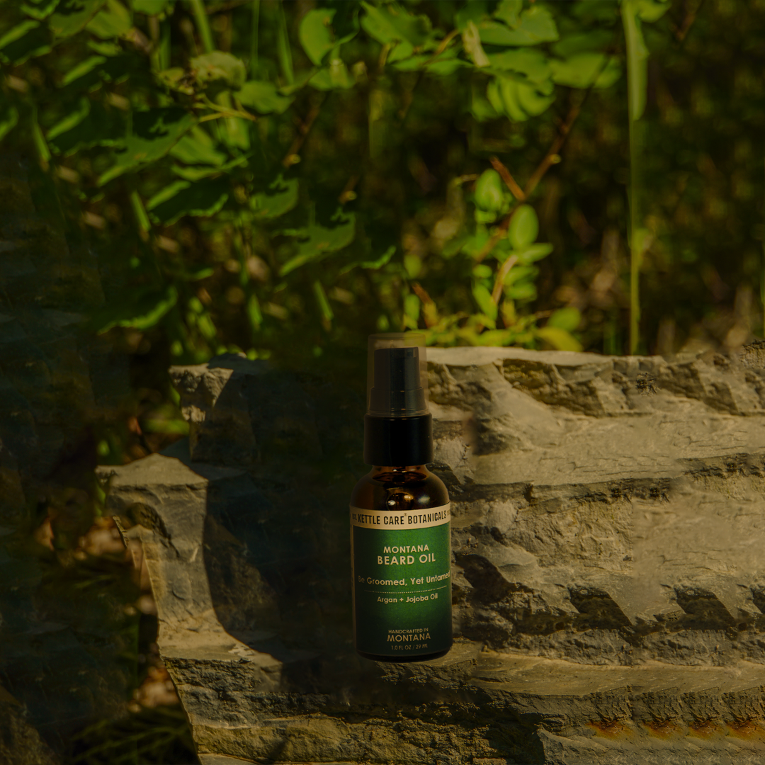 Montana Beard Oil w/ Argan + Jojoba Oil, 1 fl oz.