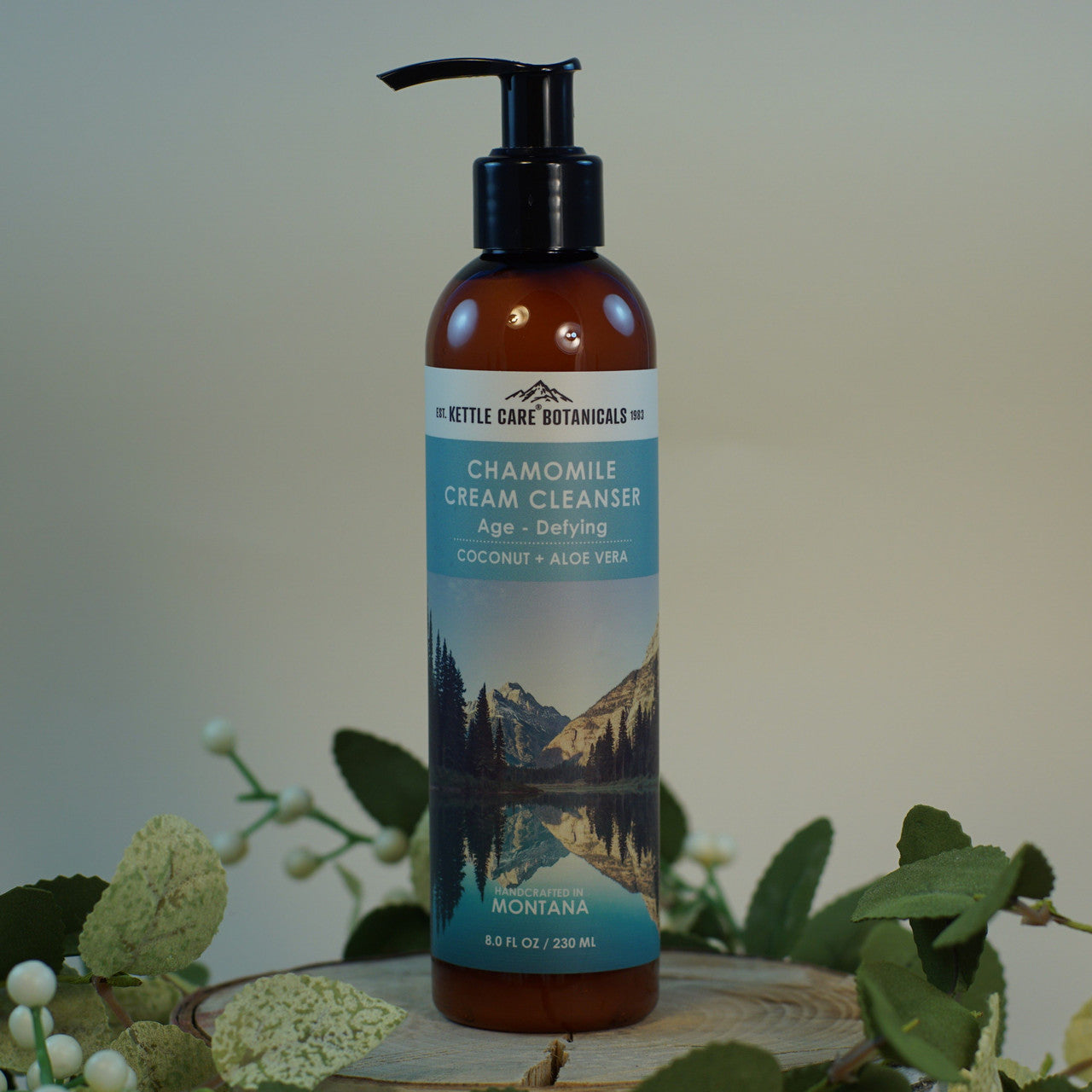 Chamomile Cream Cleanser w/ Coconut + Aloe Vera, 8 fl oz