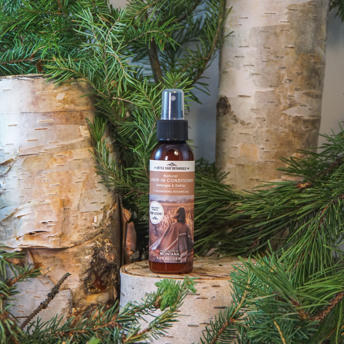 Natural Leave-In Conditioner - Detangle & Defrizz, 4 fl oz.