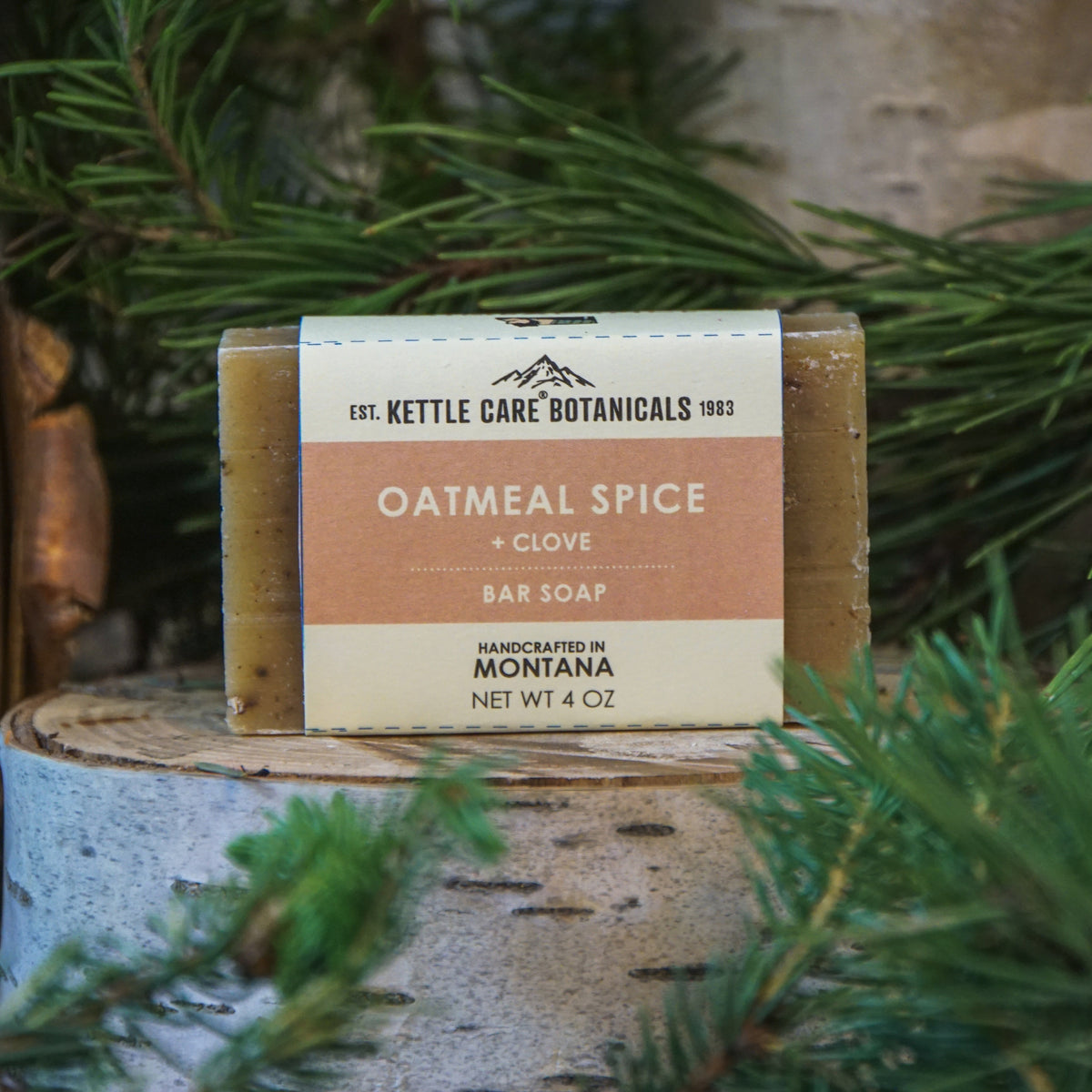 Oatmeal Spice + Clove Bar Soap, 4 oz