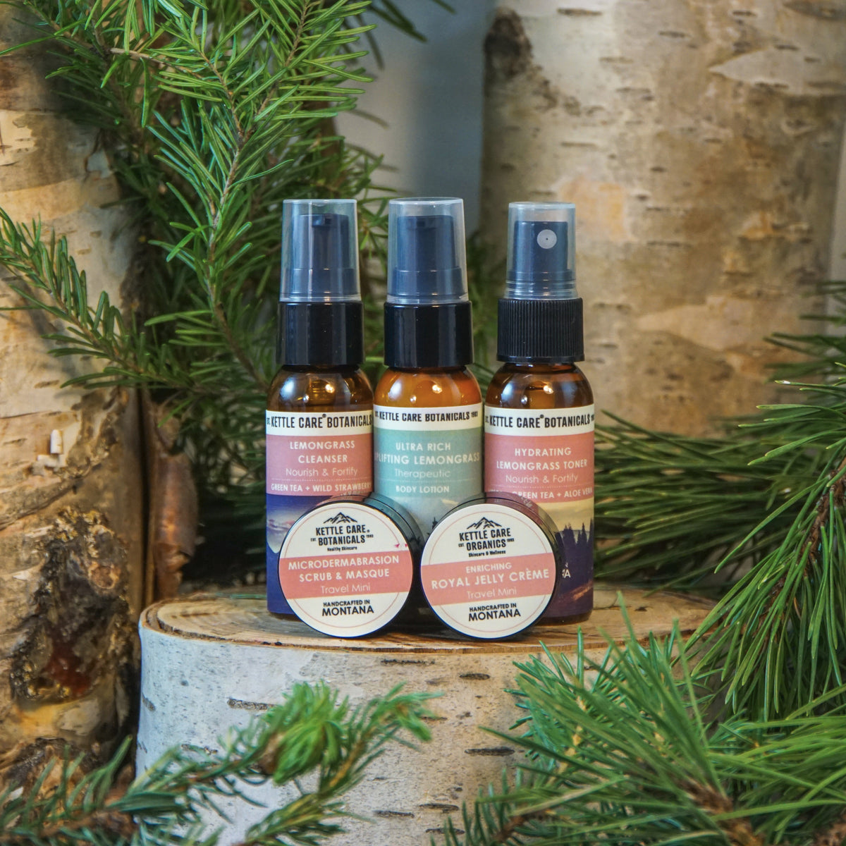 Nourish & Fortify Skincare Travel Kit