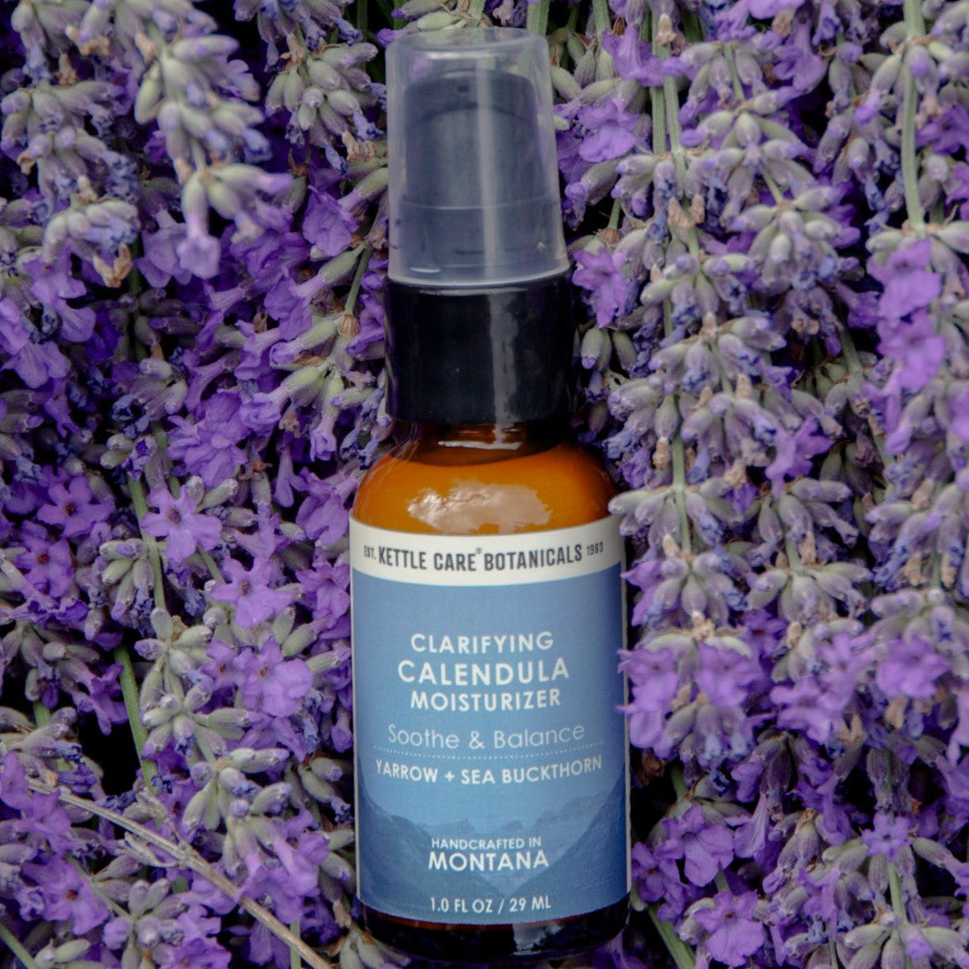 Clarifying Calendula Moisturizer with Yarrow + Sea Buckthorn, 1 fl oz