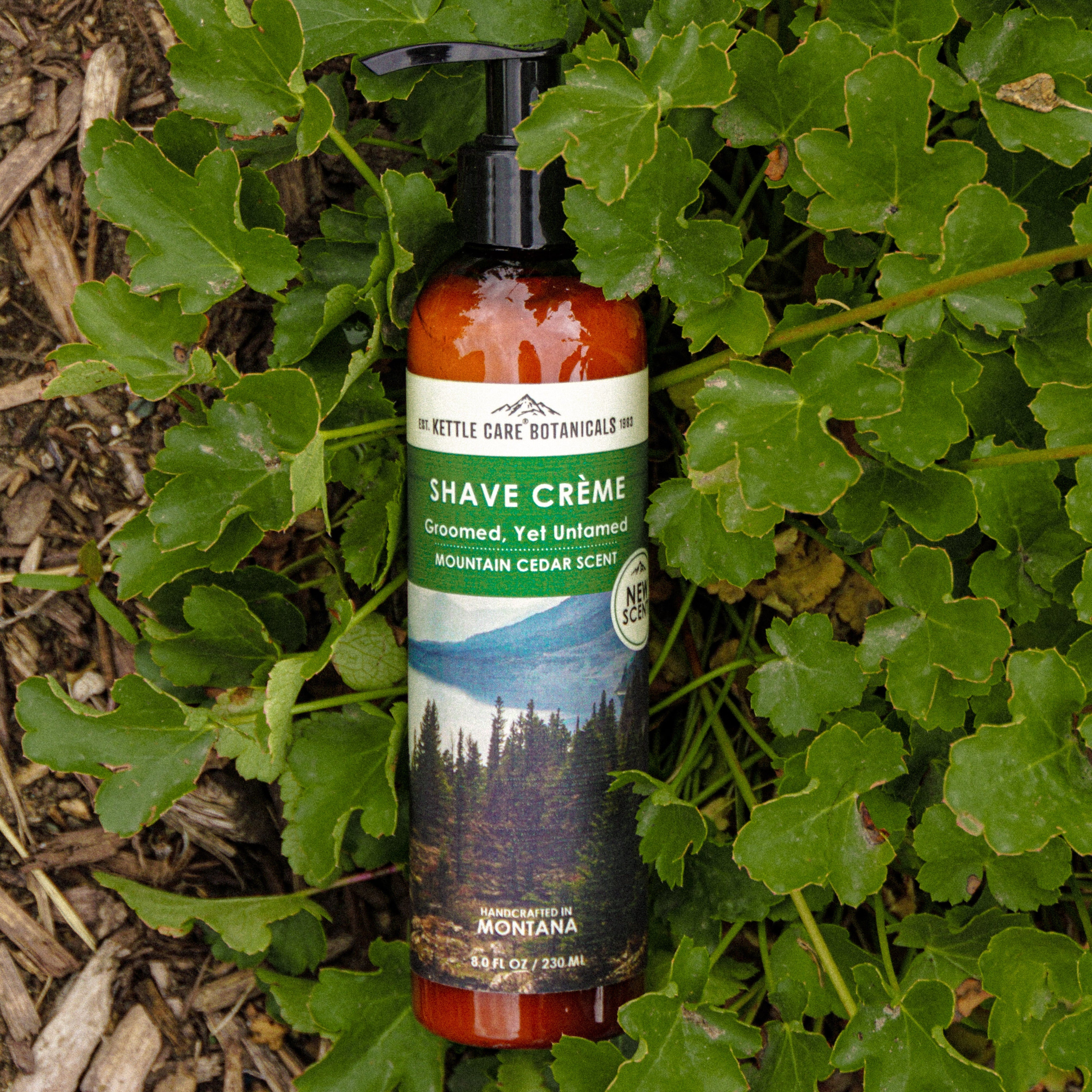 Shave Crème - Mountain Cedar Scent, 8 fl oz