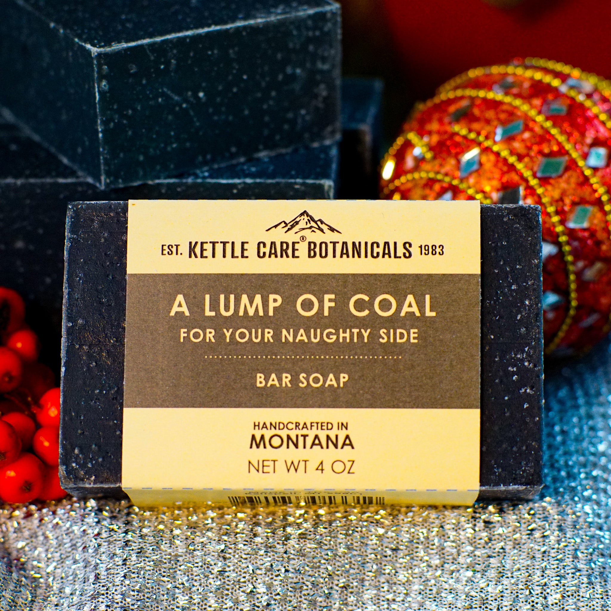 Lump Of Coal Bar Soap