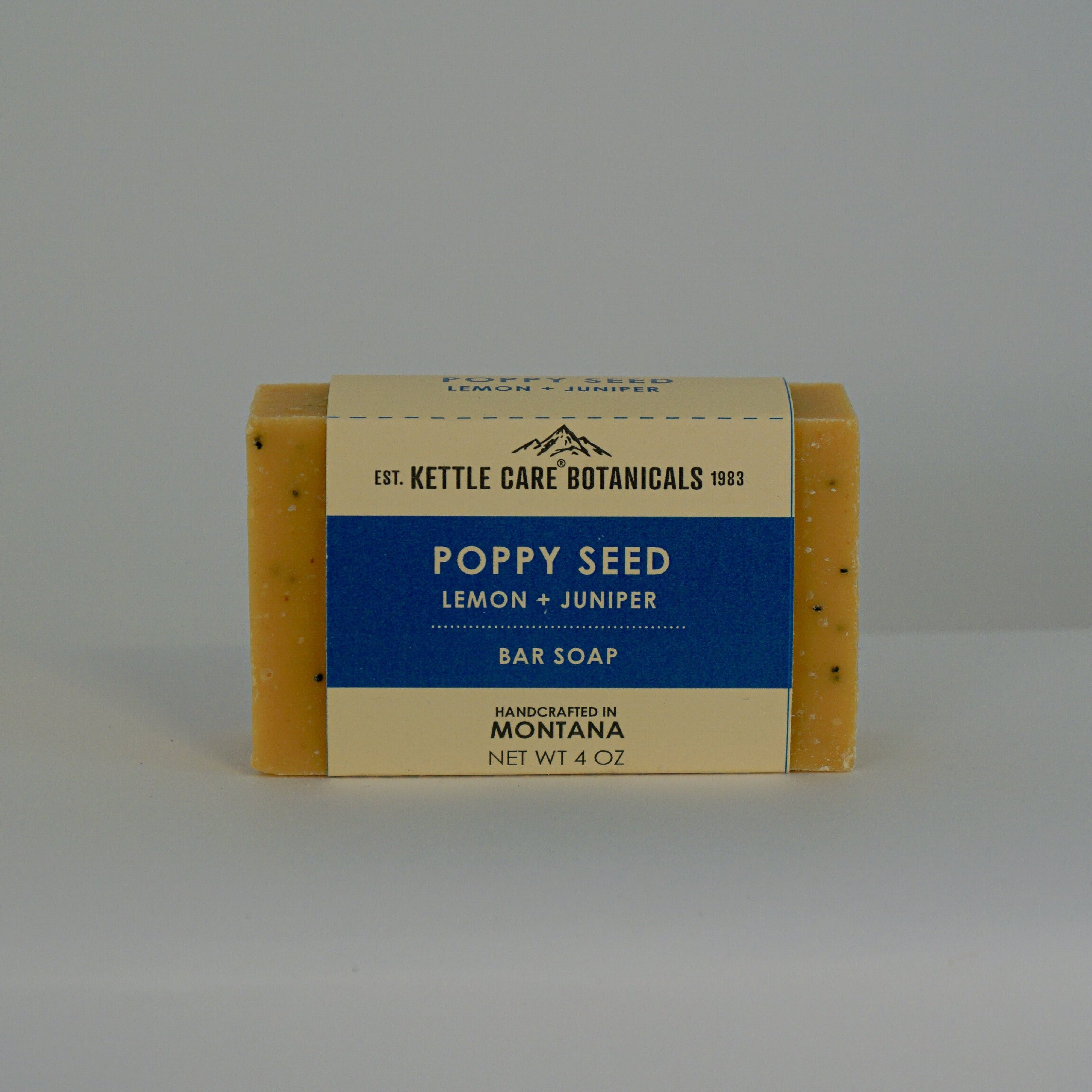 Lemon Poppy Seed Bar Soap, 4 oz