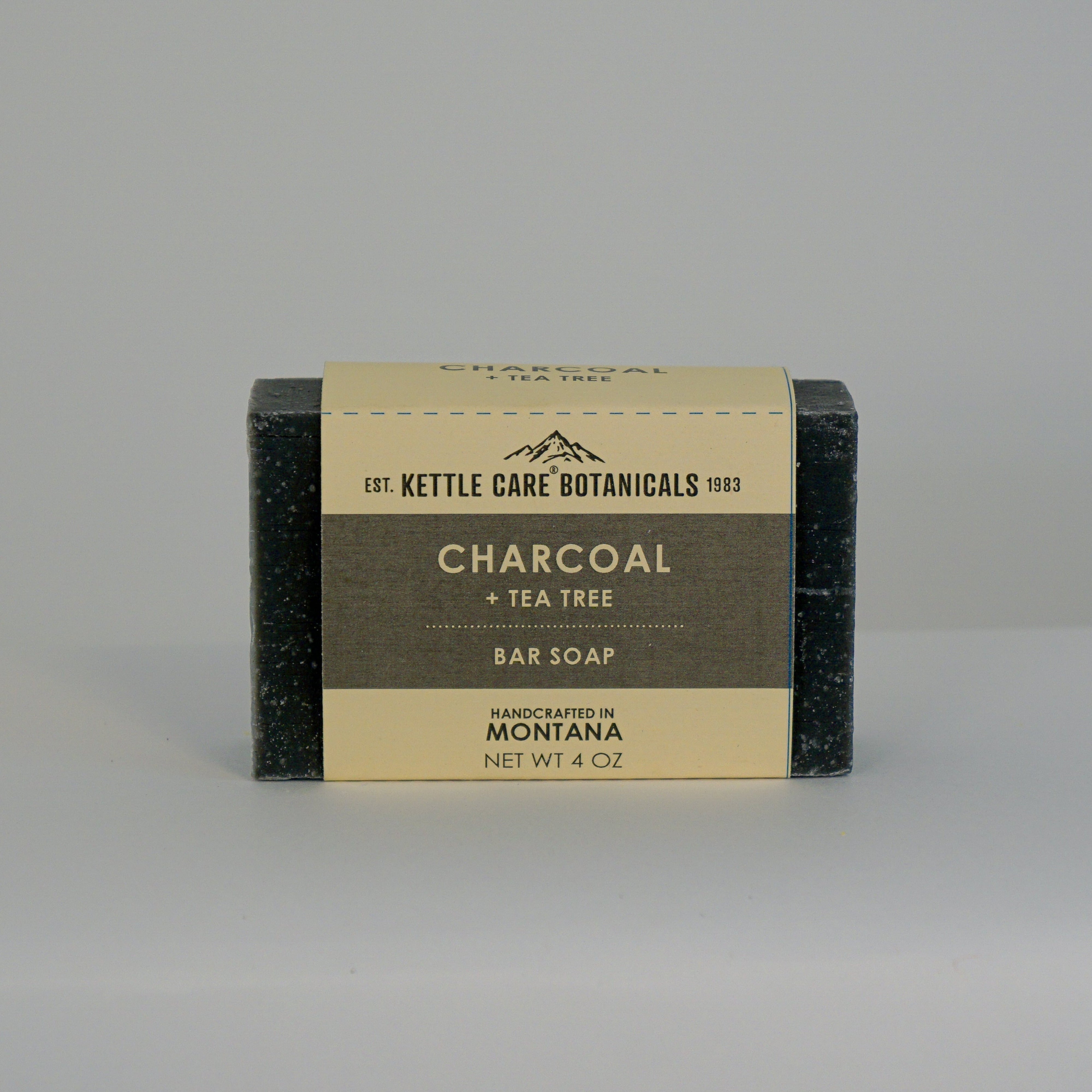 Charcoal + Tea Tree Bar Soap, 4 oz