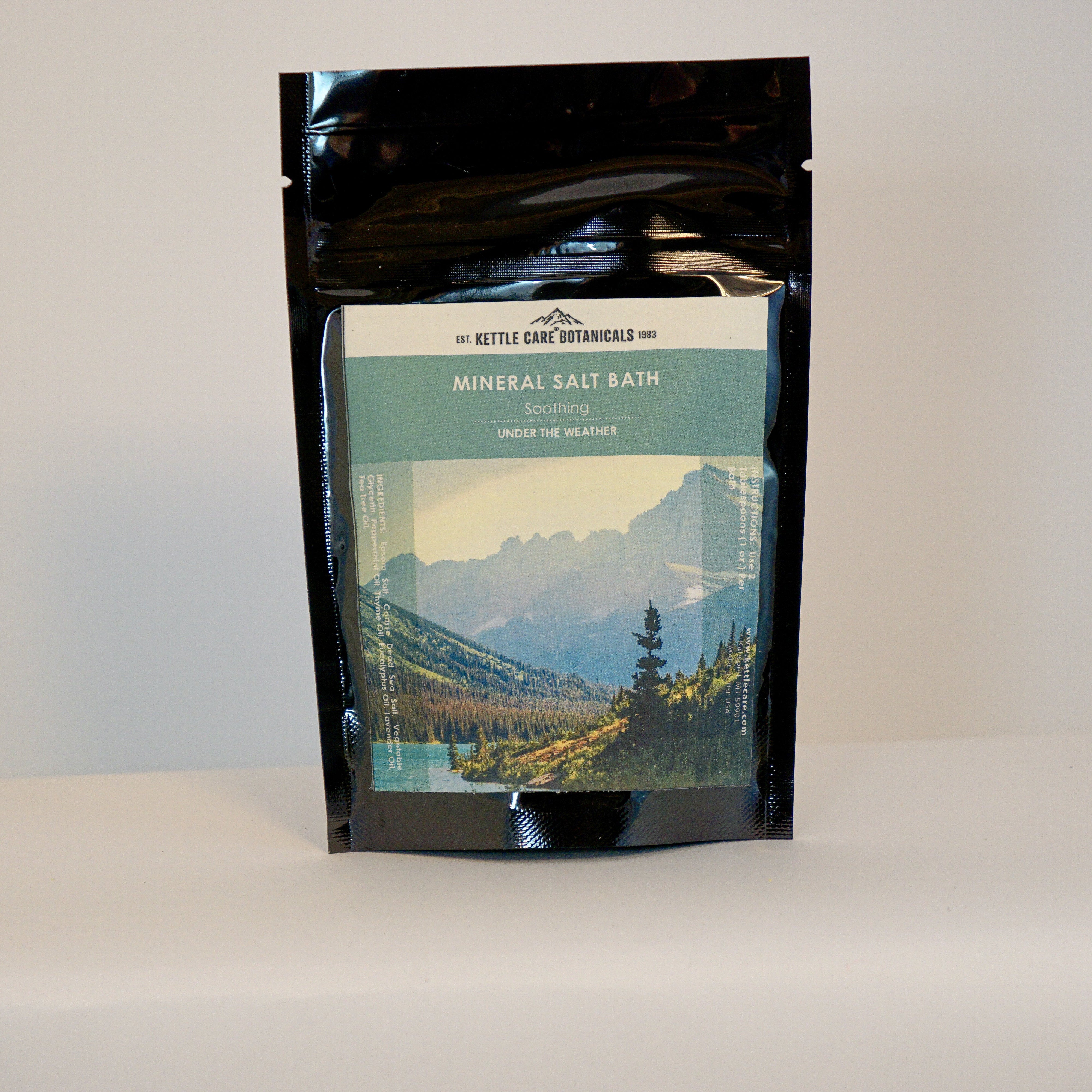 Soothing Under The Weather Mineral Salt Bath, 4 oz