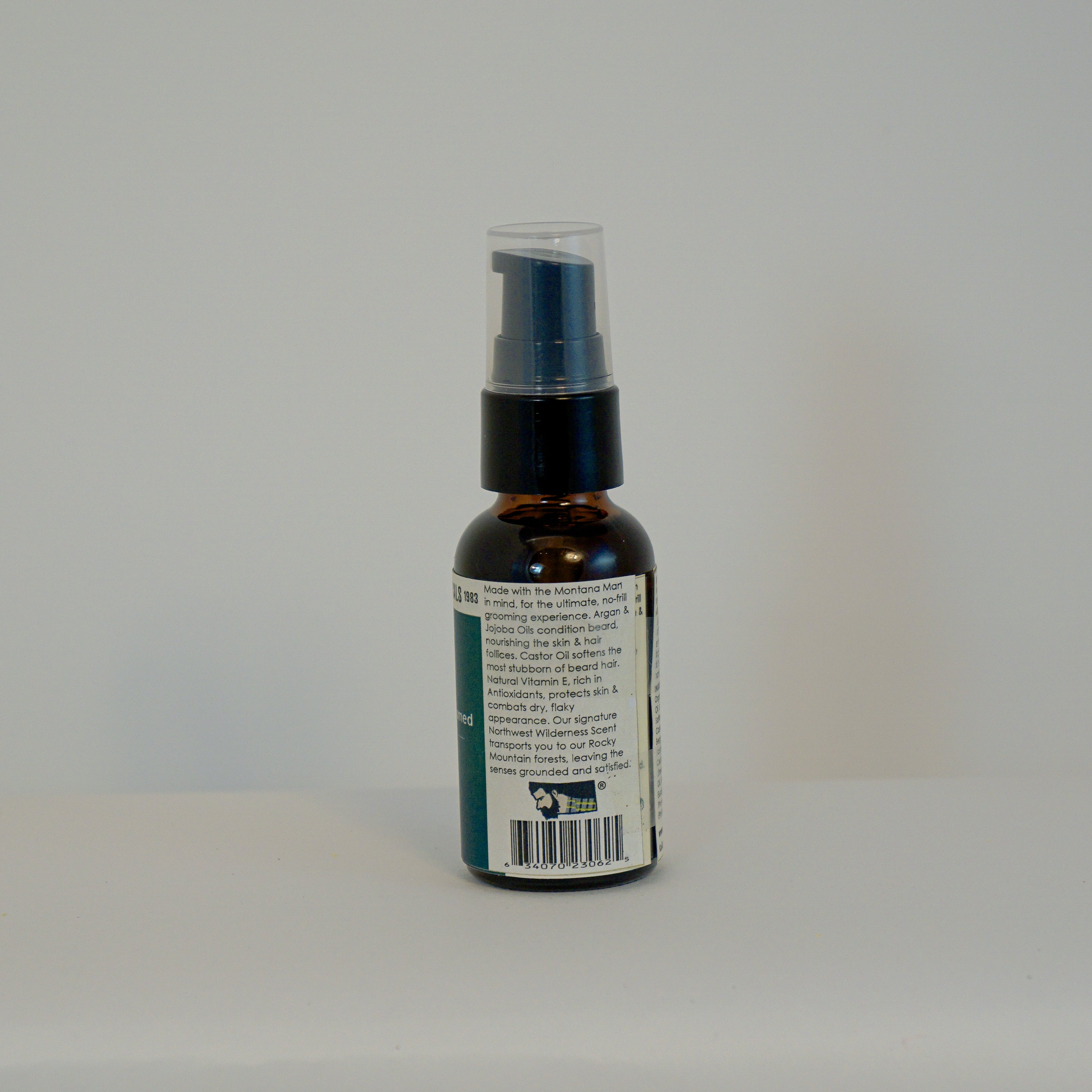 Montana Beard Oil w/ Argan + Jojoba Oil, 1 fl oz.