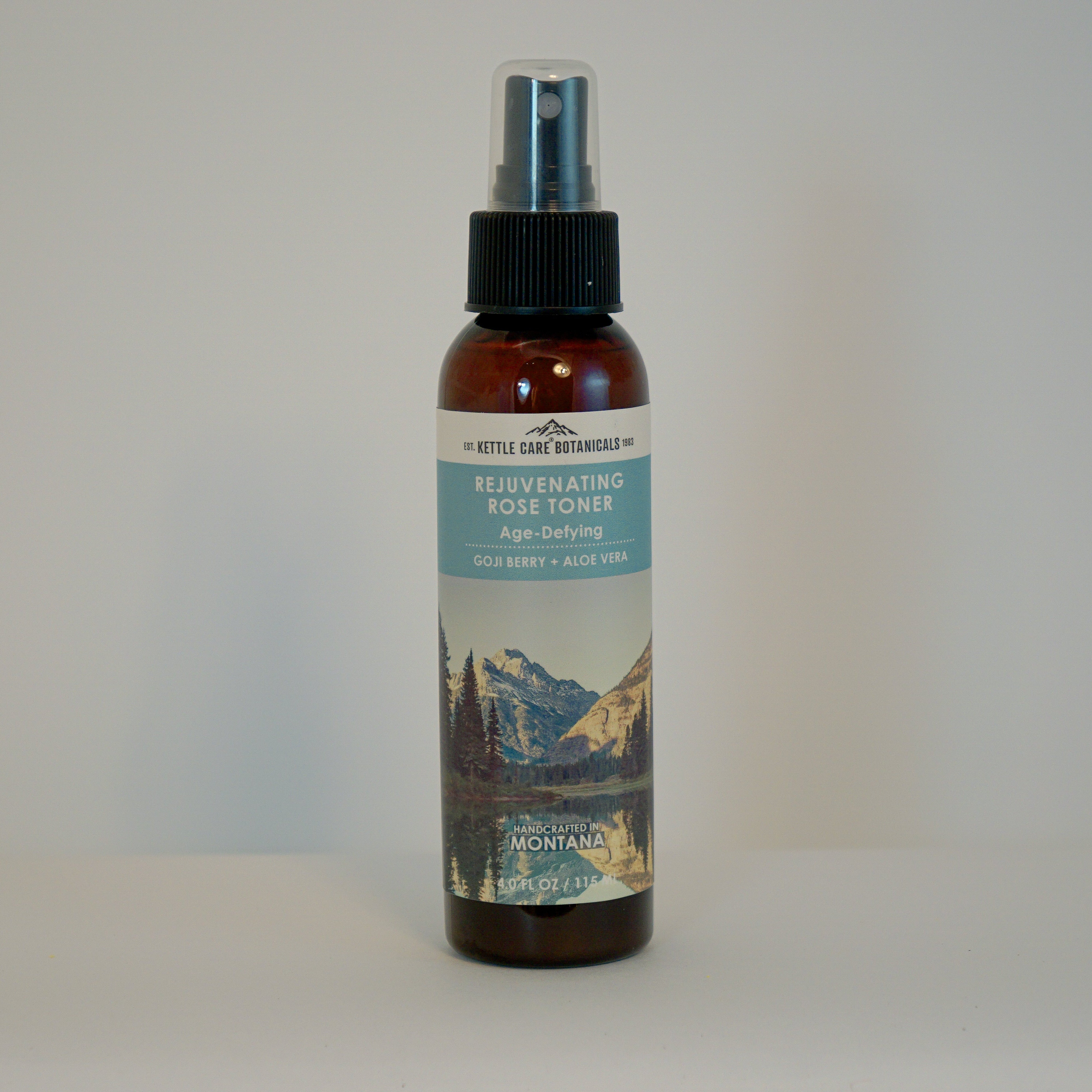 Rejuvenating Rose Toner with Goji Berry + Gotu Kola, 4 fl oz