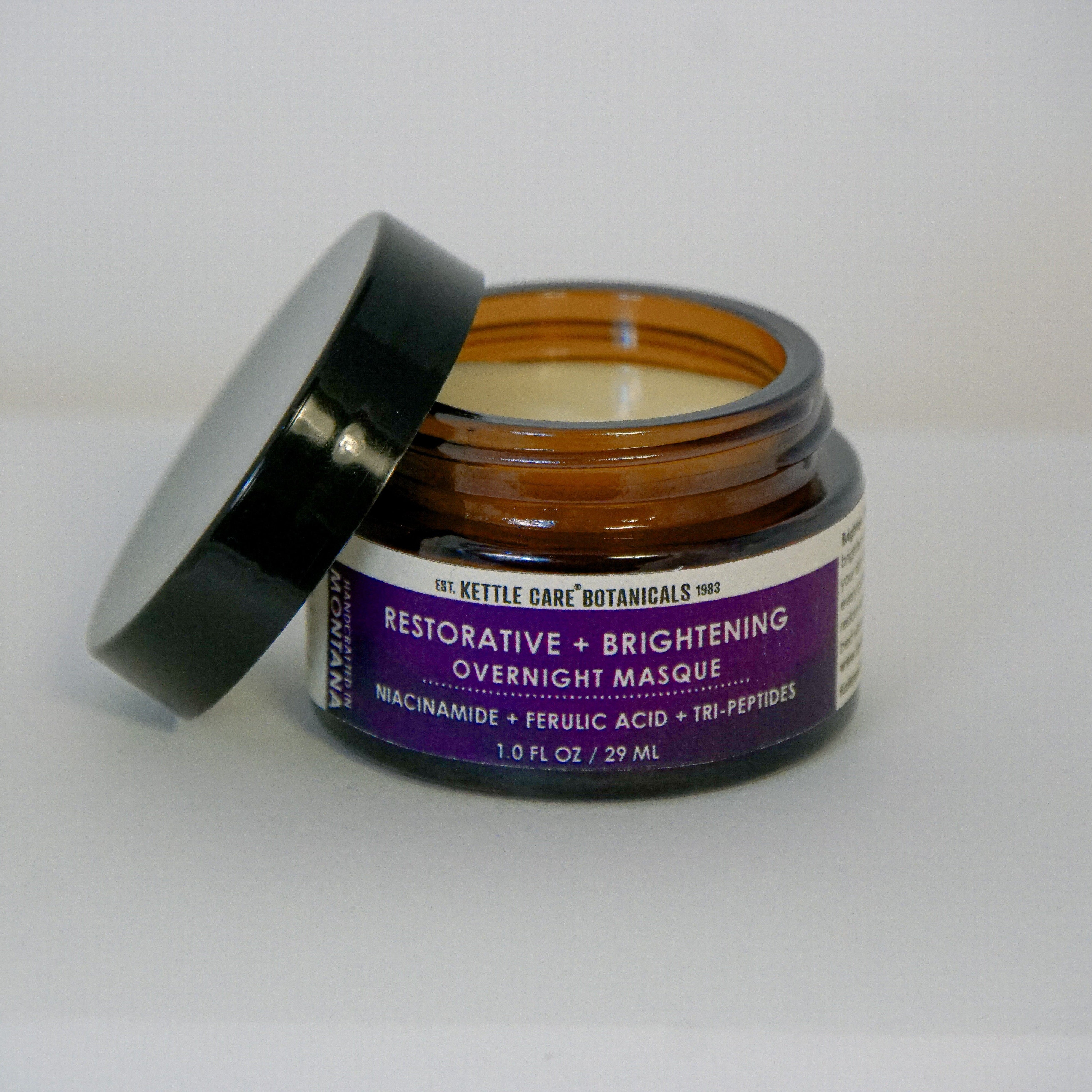 NEW Restorative + Brightening Overnight Masque with Niacinamide + Ferulic Acid + Tripeptides