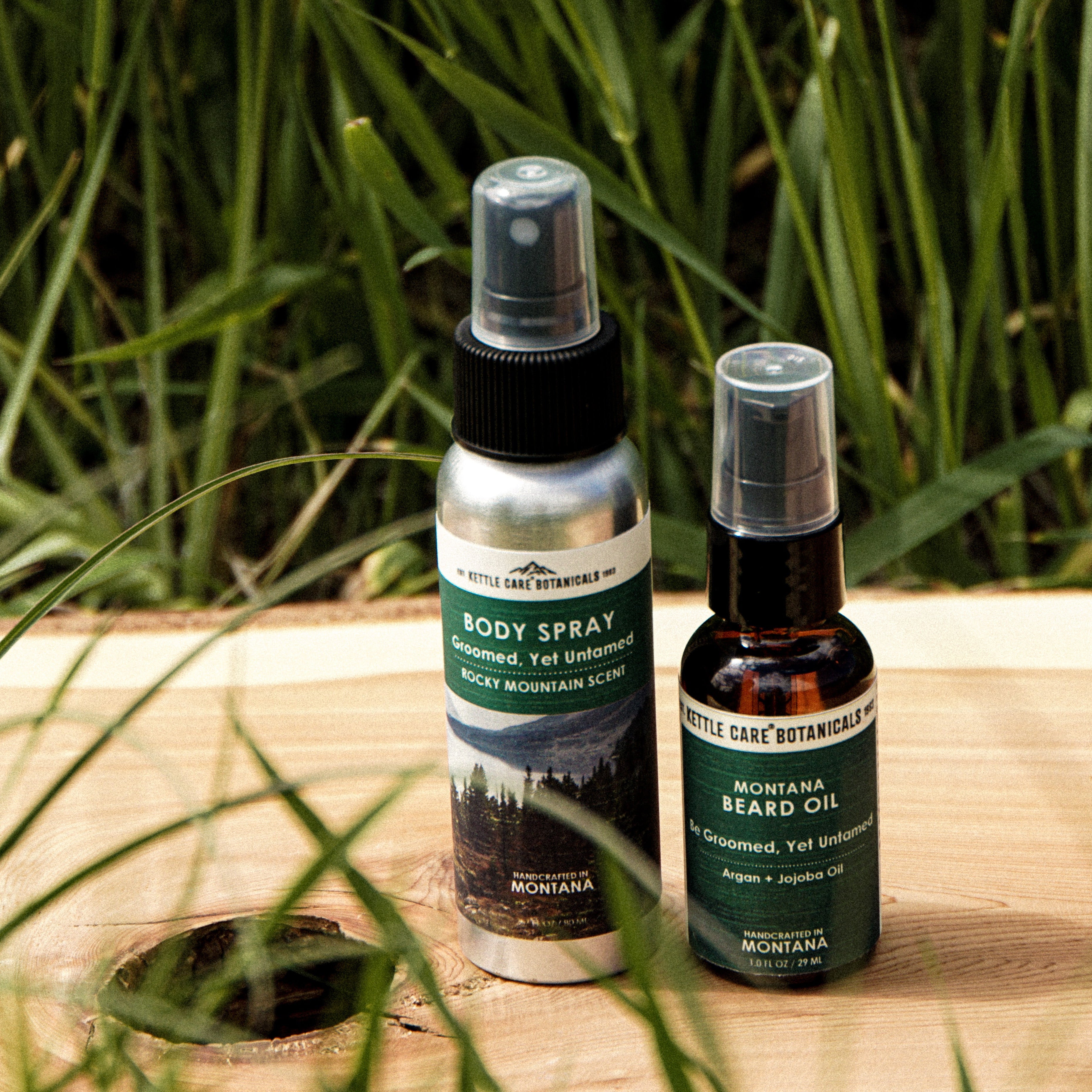 Men's Beard Oil Bundle- Rough it without rough skin