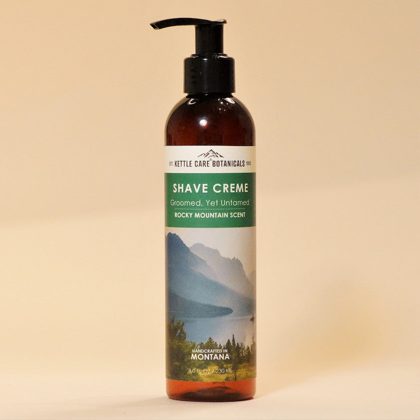Shave Crème - Rocky Mountain Scent, 8 fl oz