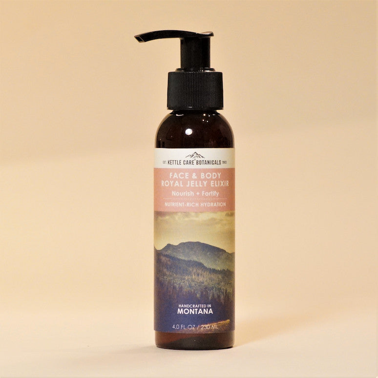 This is a photo of our Fresh, Raw Royal Jelly Lotion/Cream, great for all types of skin including hand/face or full body.