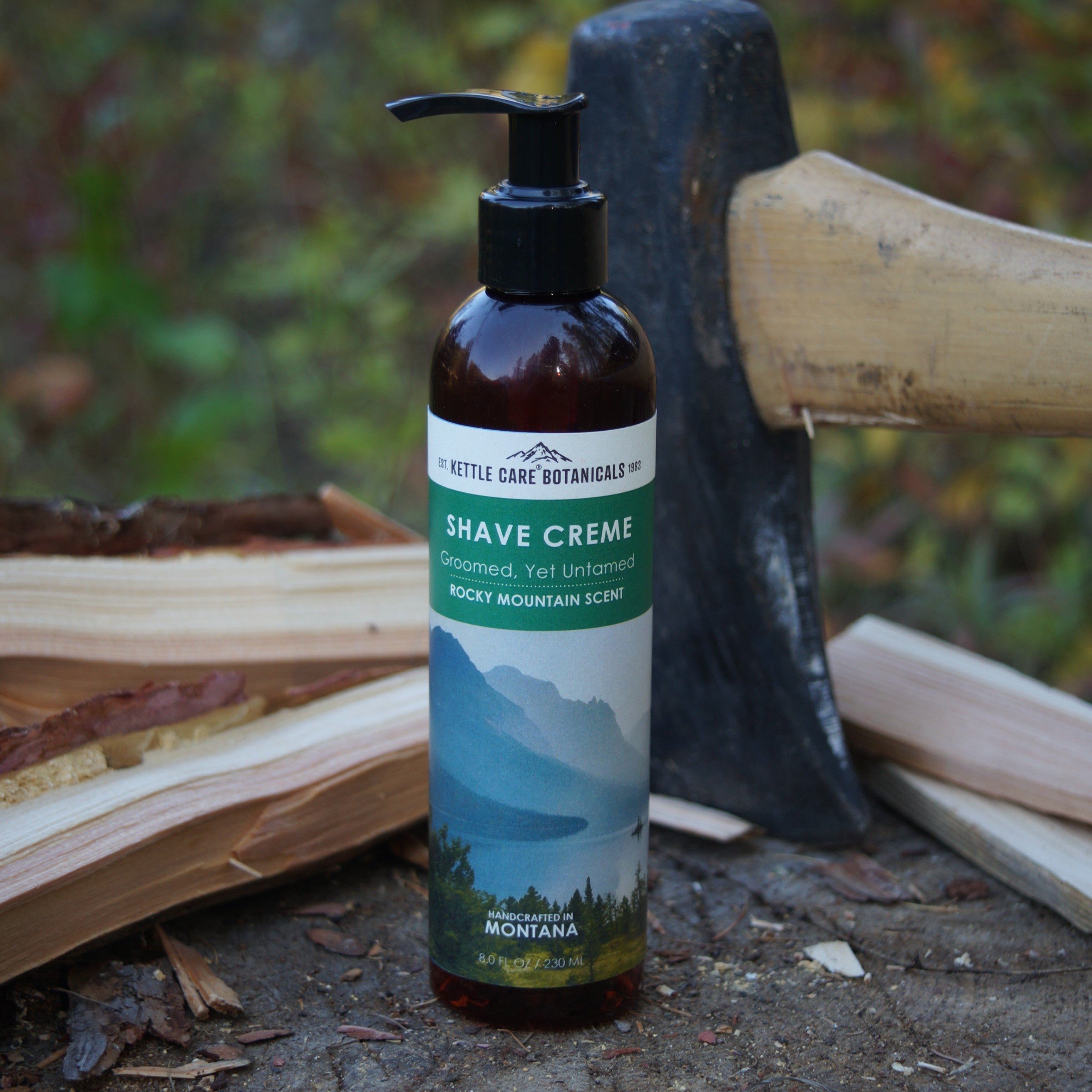 Shave Crème - Rocky Mountain Scent, 8 fl oz