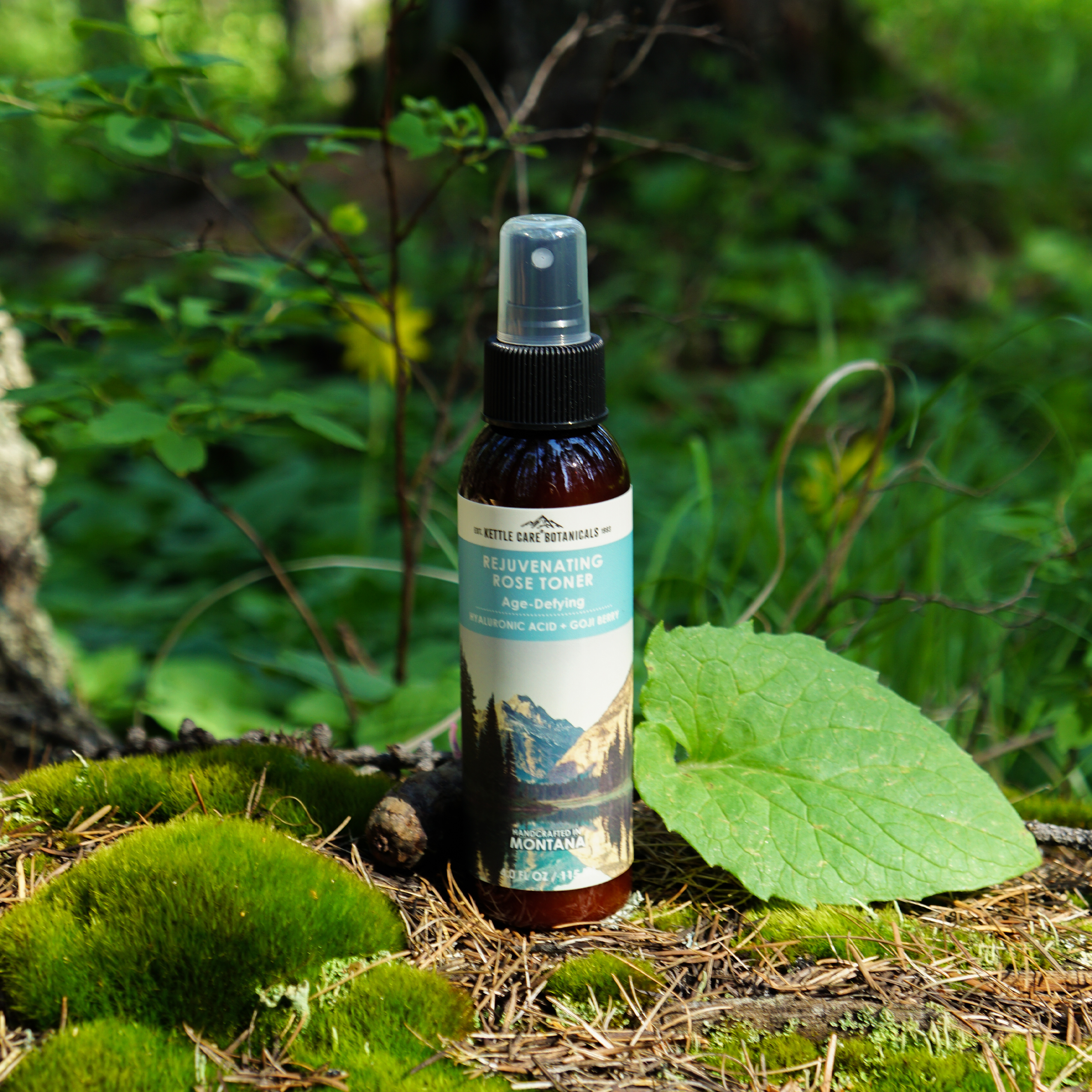 Rejuvenating Rose Toner with Goji Berry + Gotu Kola, 4 fl oz
