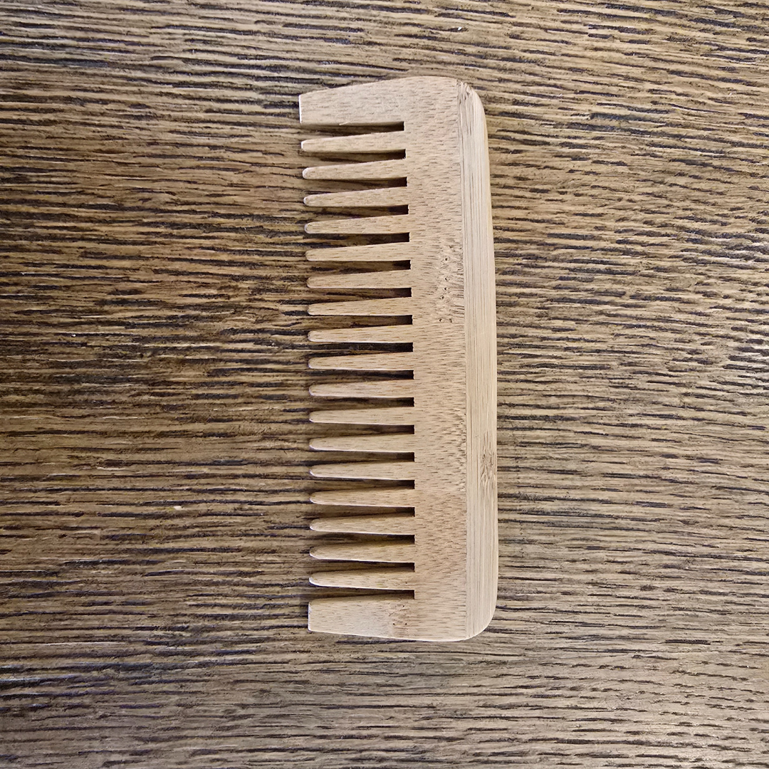 Wide Tooth Bamboo Comb