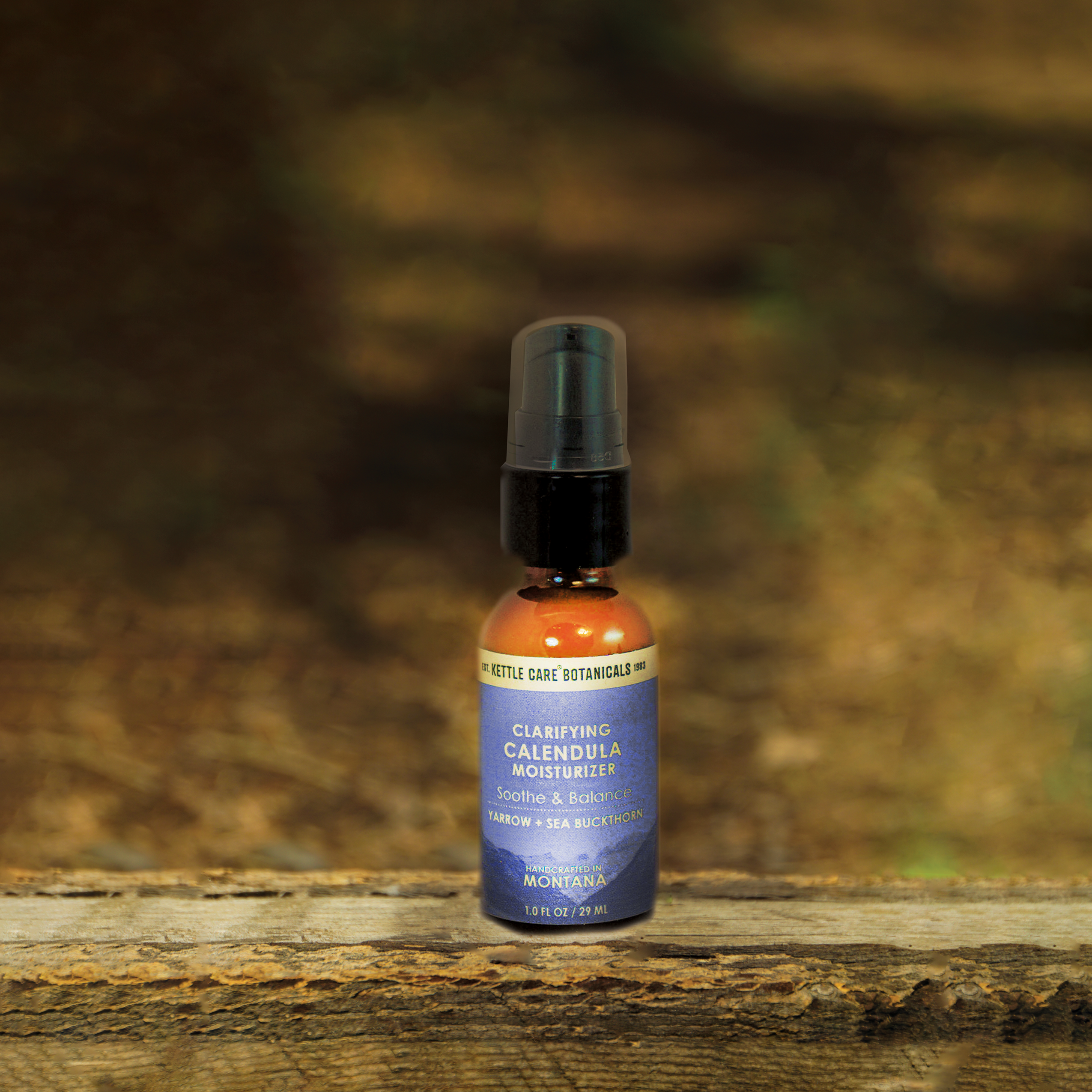 Clarifying Calendula Moisturizer with Yarrow + Sea Buckthorn, 1 fl oz