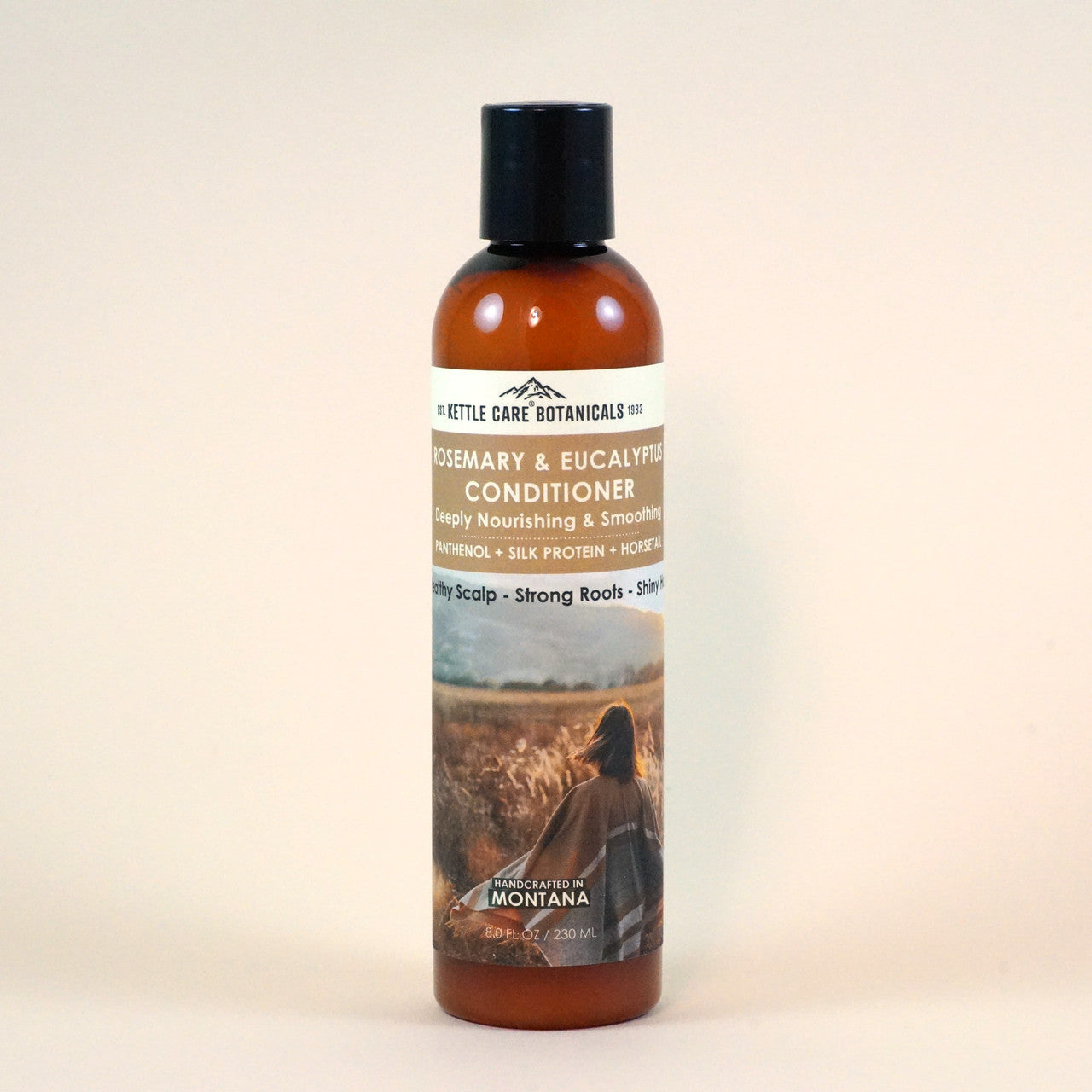 Rosemary & Eucalyptus Conditioner w/ Panthenol + Silk Protein + Horsetail, 8oz